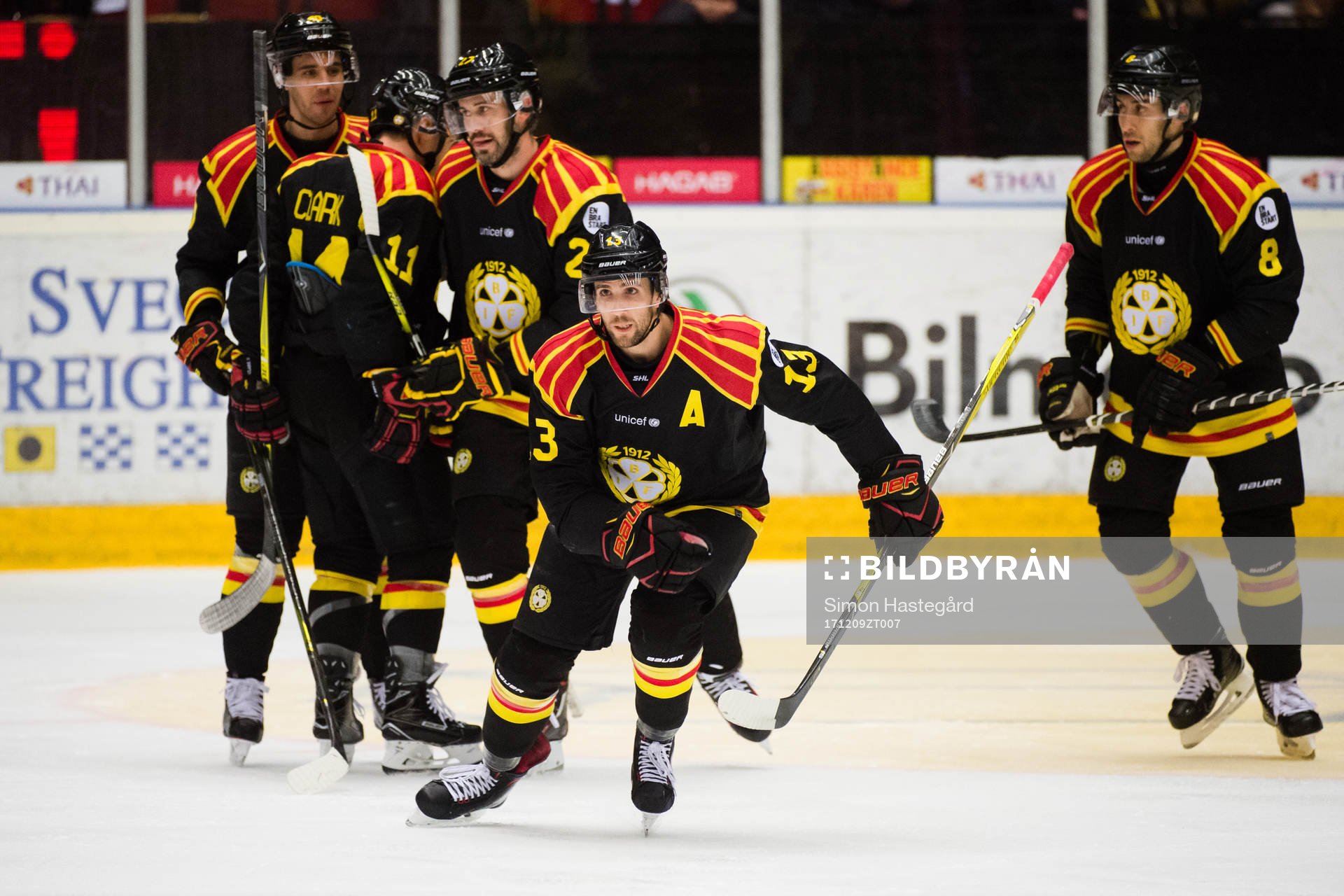 Brynäs Ryan Gunderson jublar