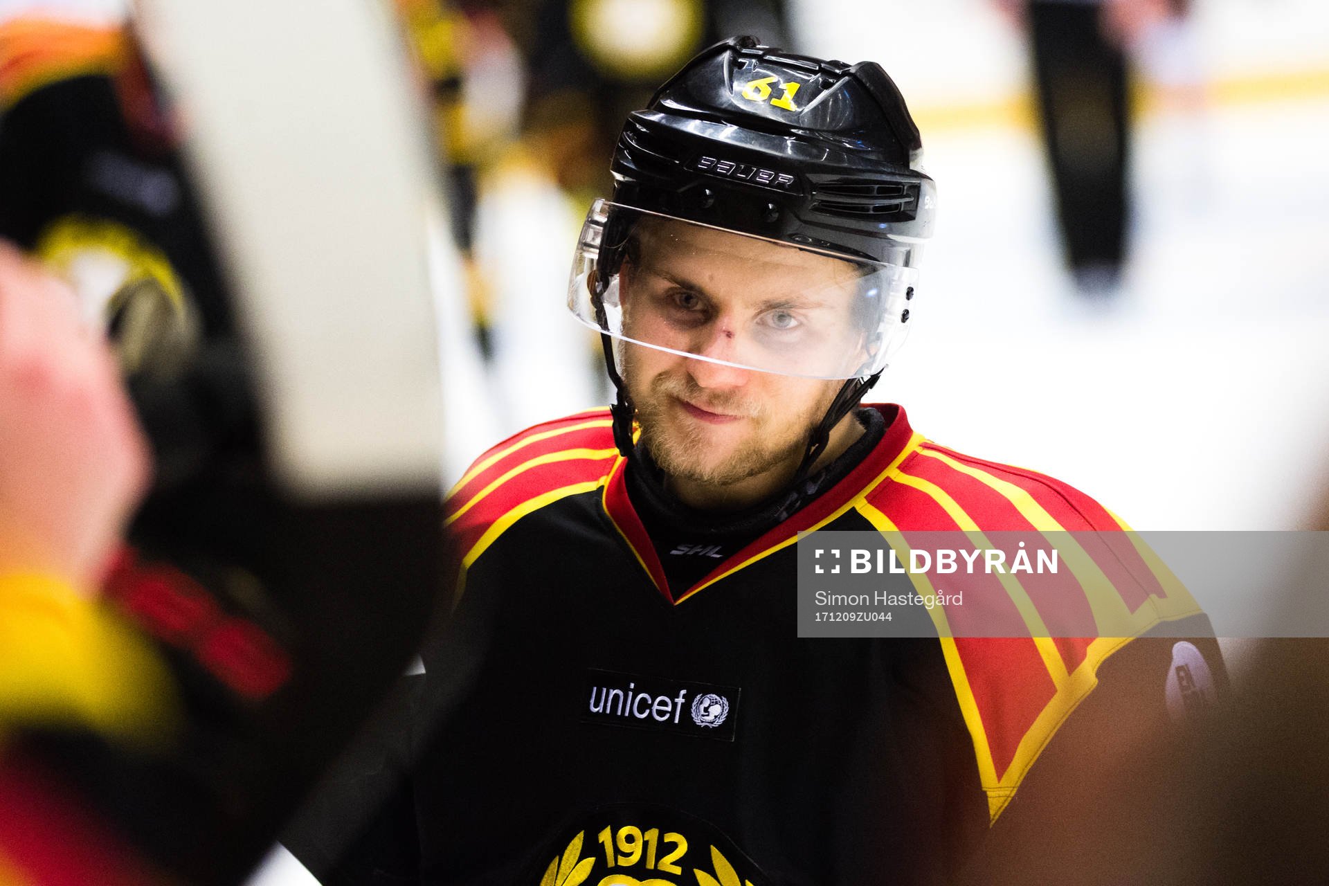Brynäs Juuso Ikonen jublar