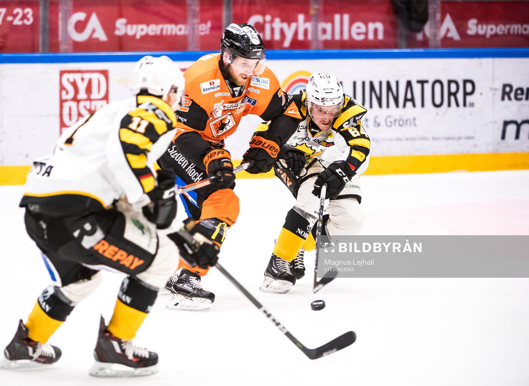 Skellefteås Henrik Hetta , Karlskronas Joachim Rohdin  och