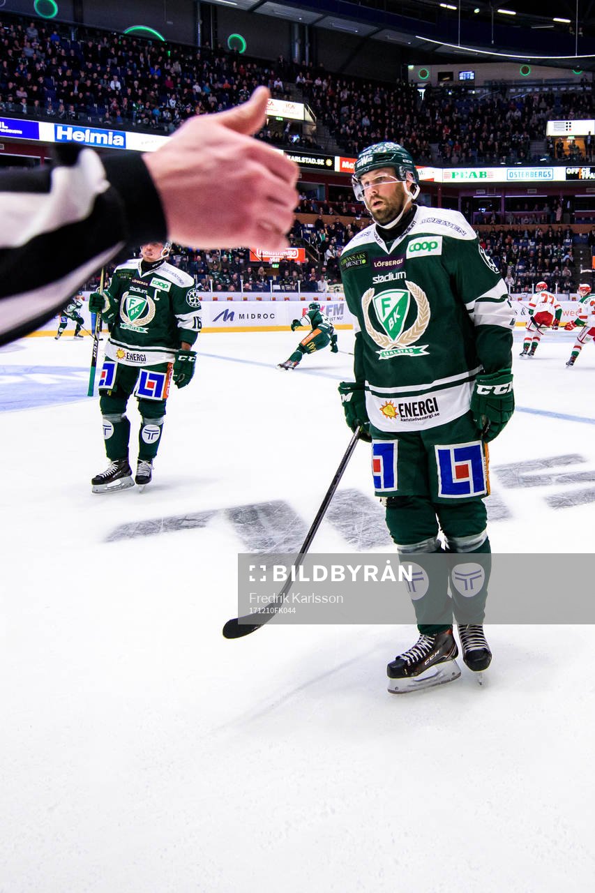 Färjestads Dick Axelsson deppar