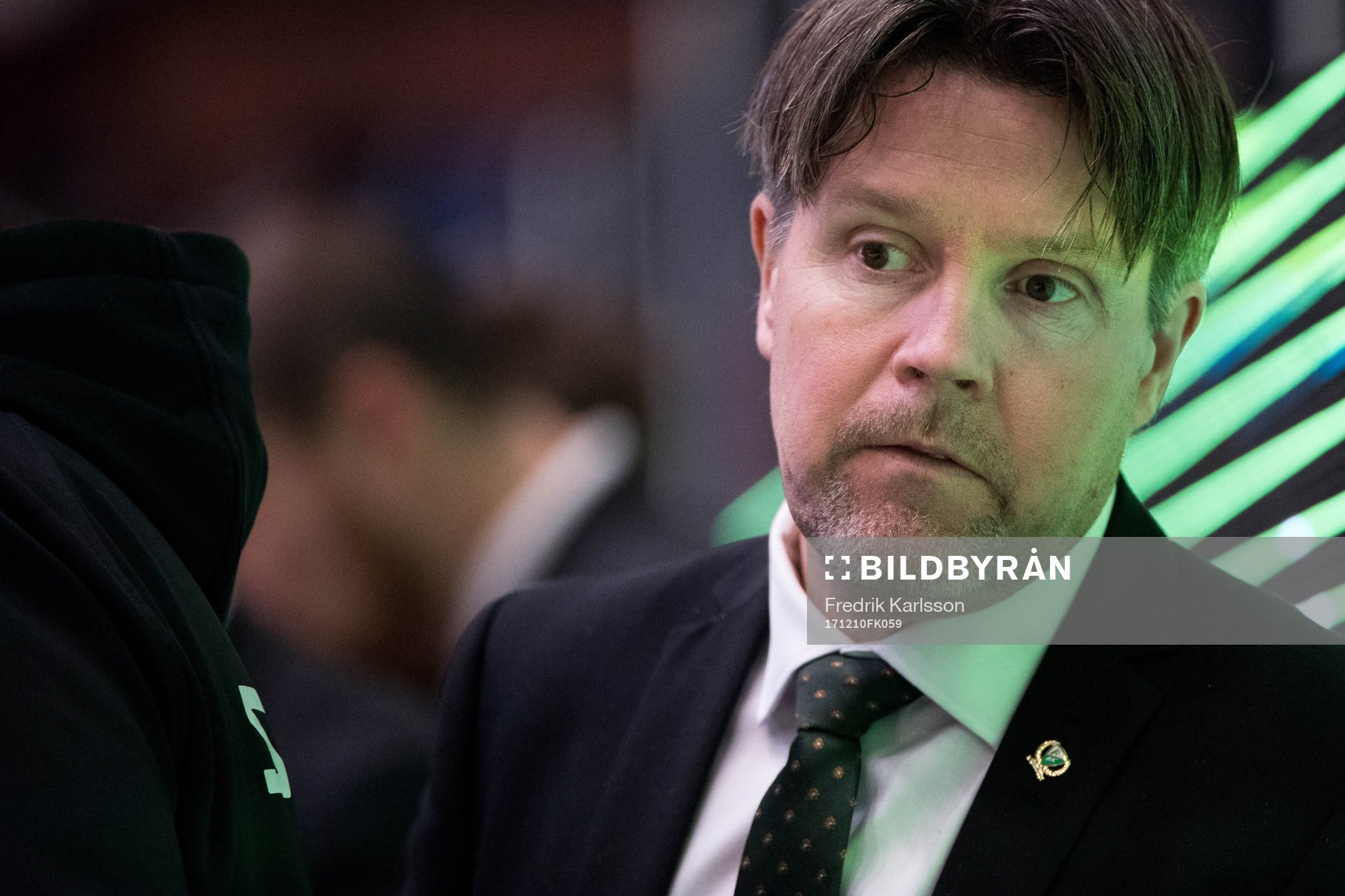 Färjestads assisterande tränare Anders Karlsson