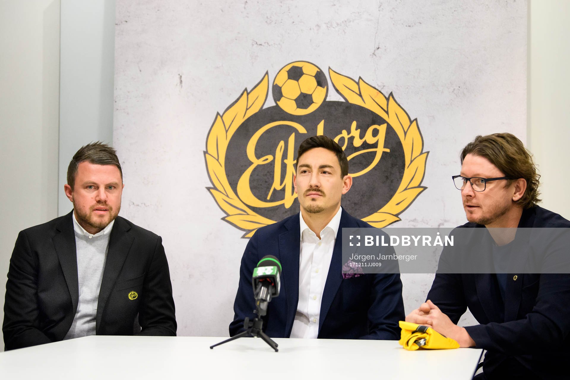 Elfsborgs manager Jimmy Thelin, nyförvärv Stefan Ishizaki