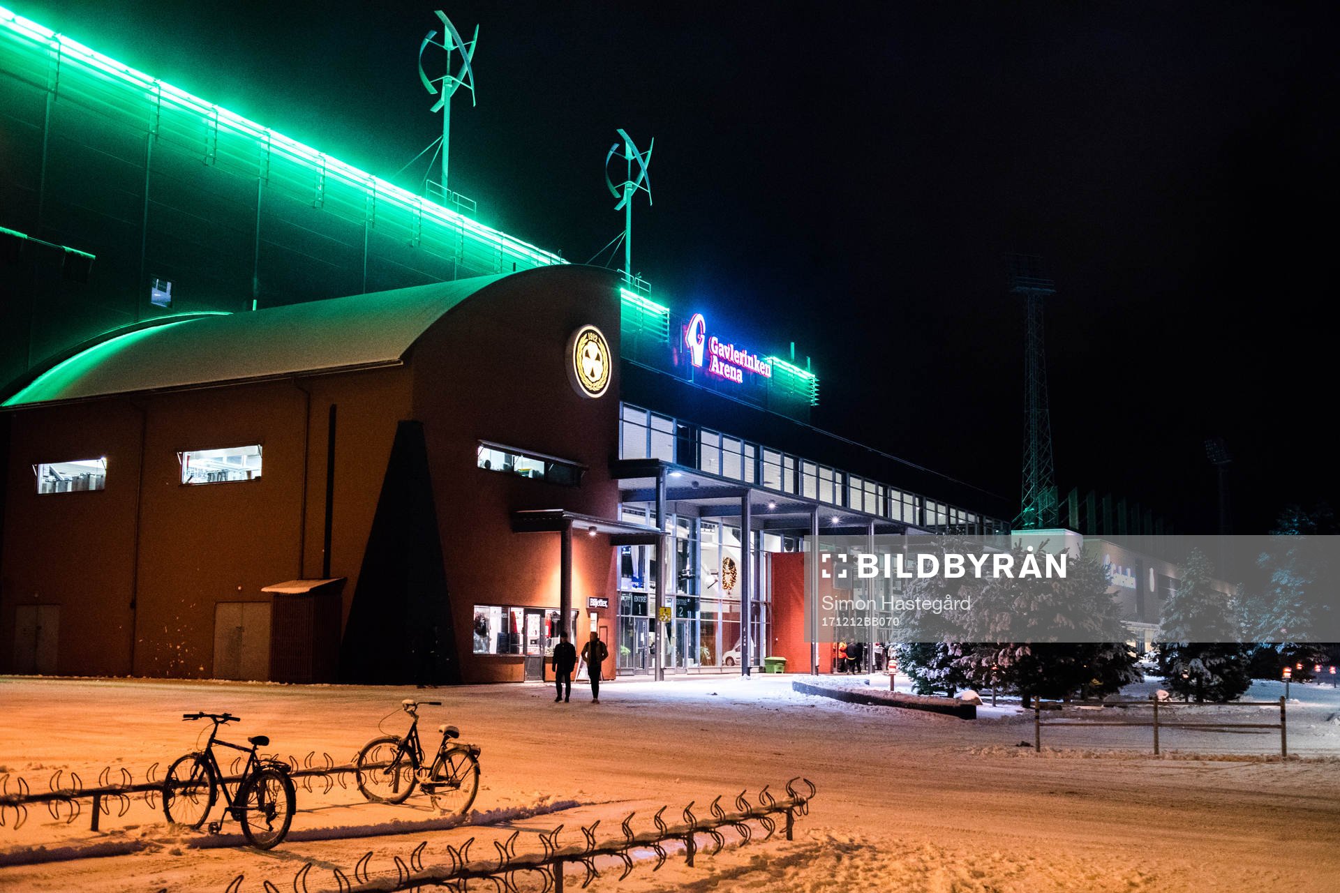 Gavlerinken Arena prior the CHL game between Brynäs and