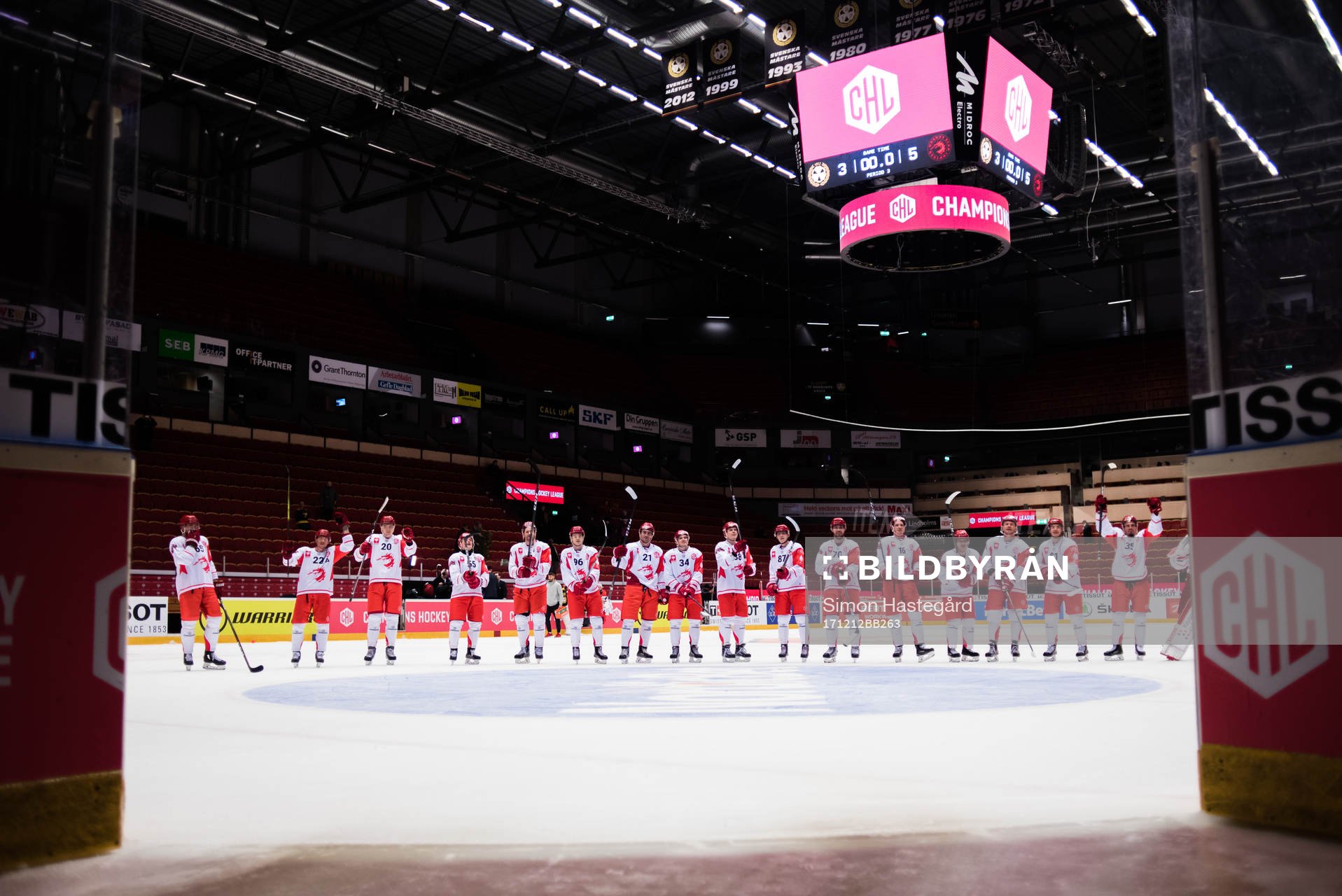 Ocelari Trinec celebrates