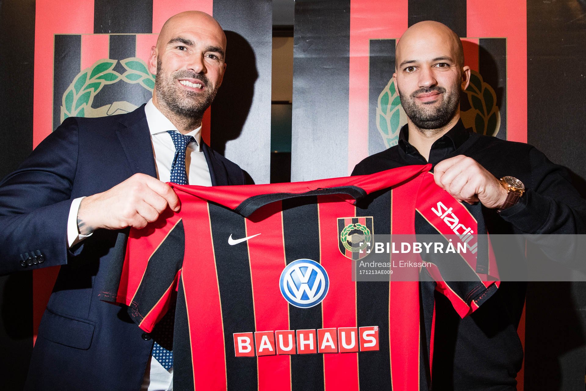 Brommapojkarnas sportchef Daniel Majstorovic  presenterar