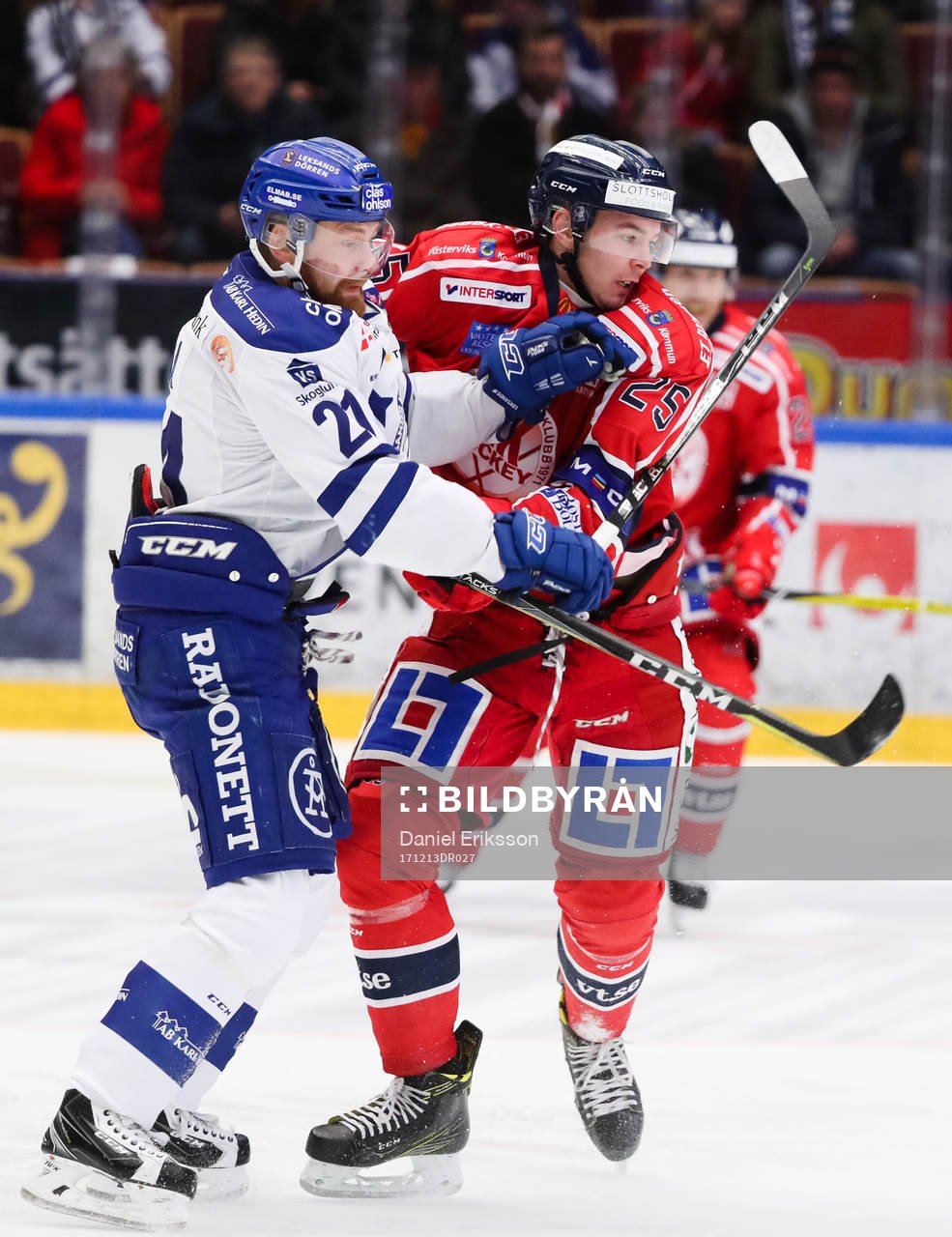 Leksands Mattias Ritola och Västerviks Patrik Blomberg
