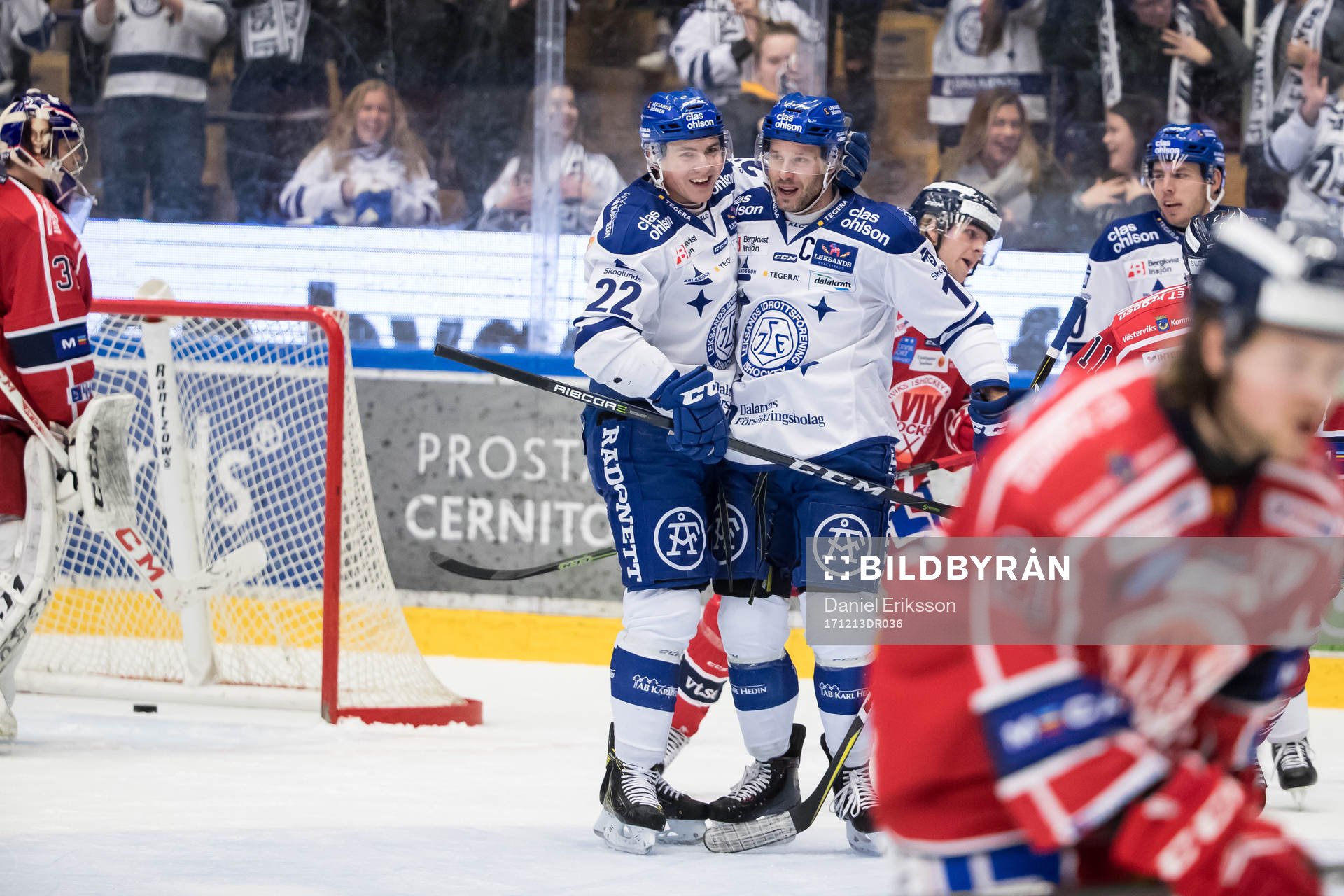 Leksands Jesper Ollas jublar