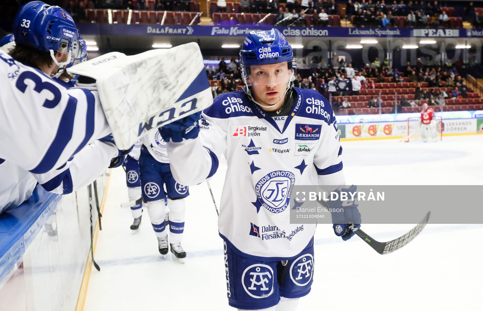 Leksands Daniel Bertov jublar