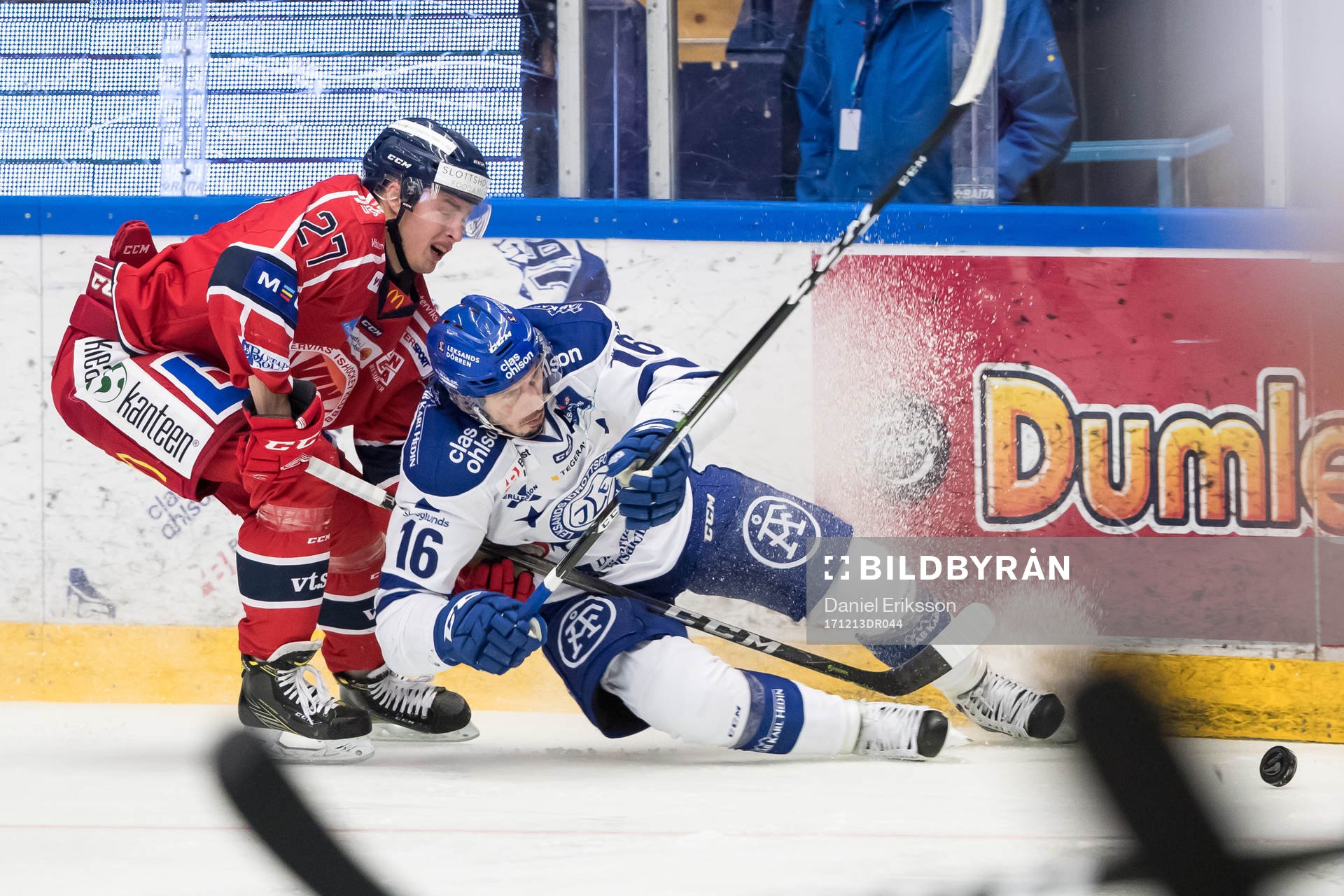 Västerviks Jacob Tenemyr  och Leksands Fredrik Lindgren