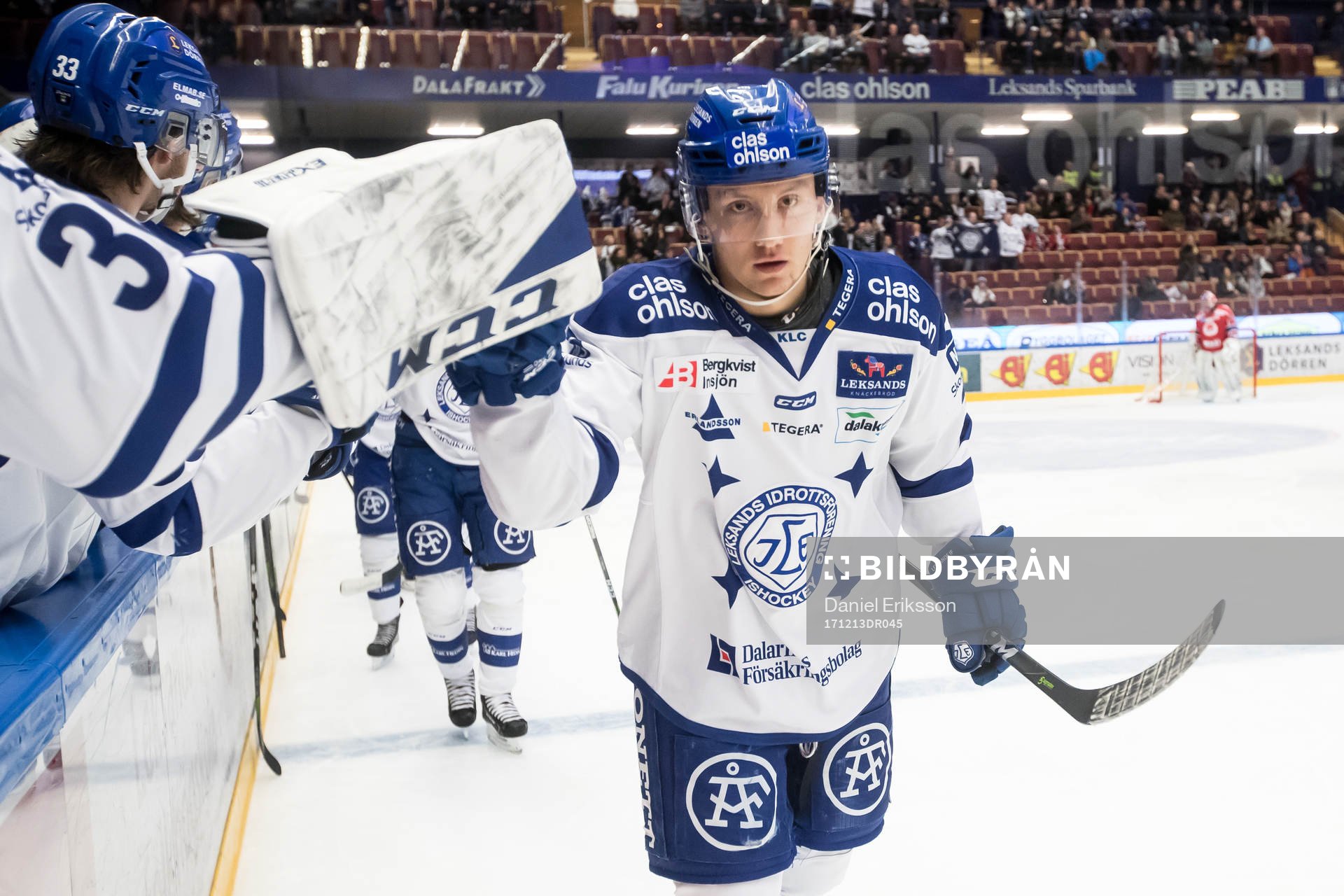 Leksands Daniel Bertov jublar