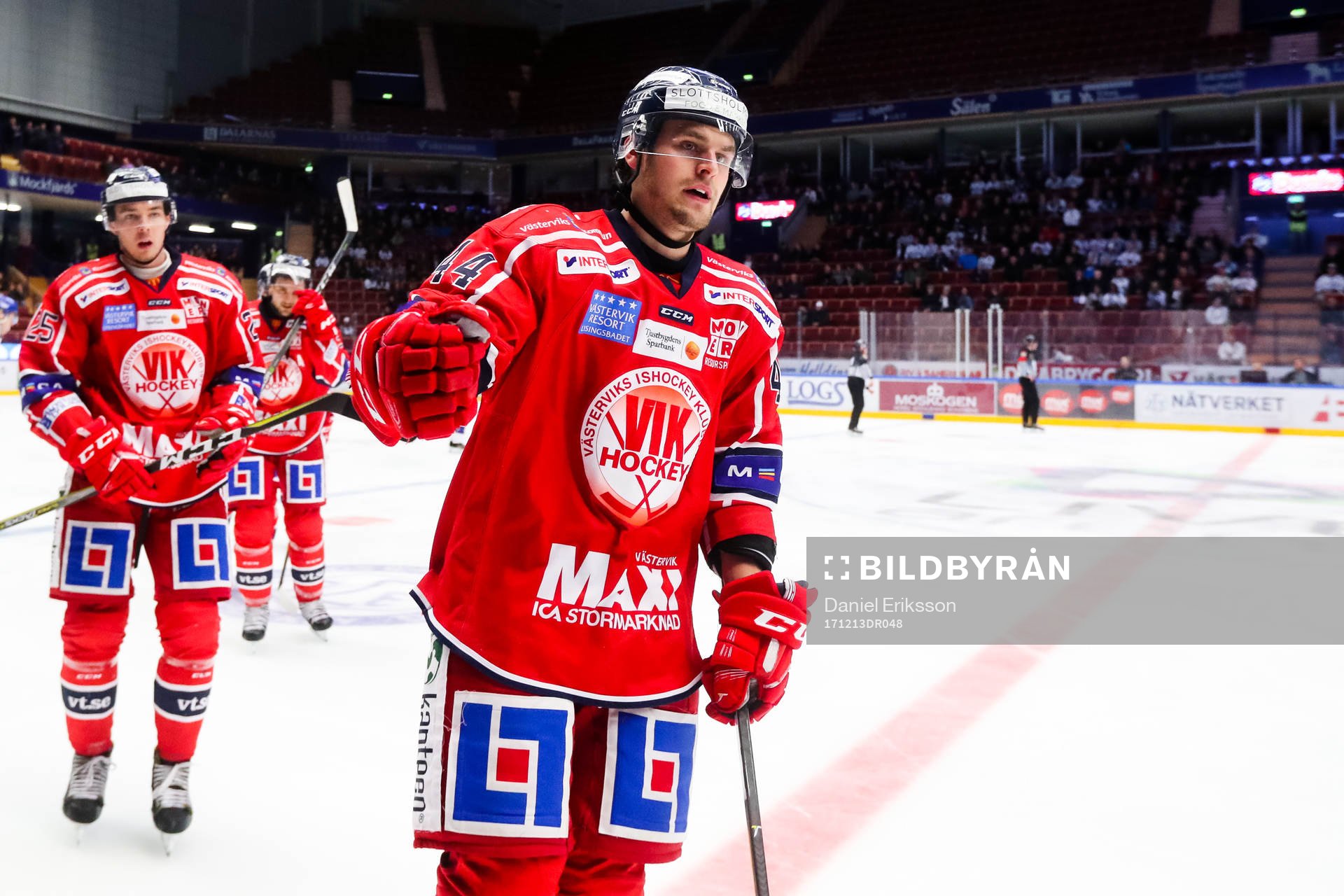 Västerviks Oskar Carlsson jublar