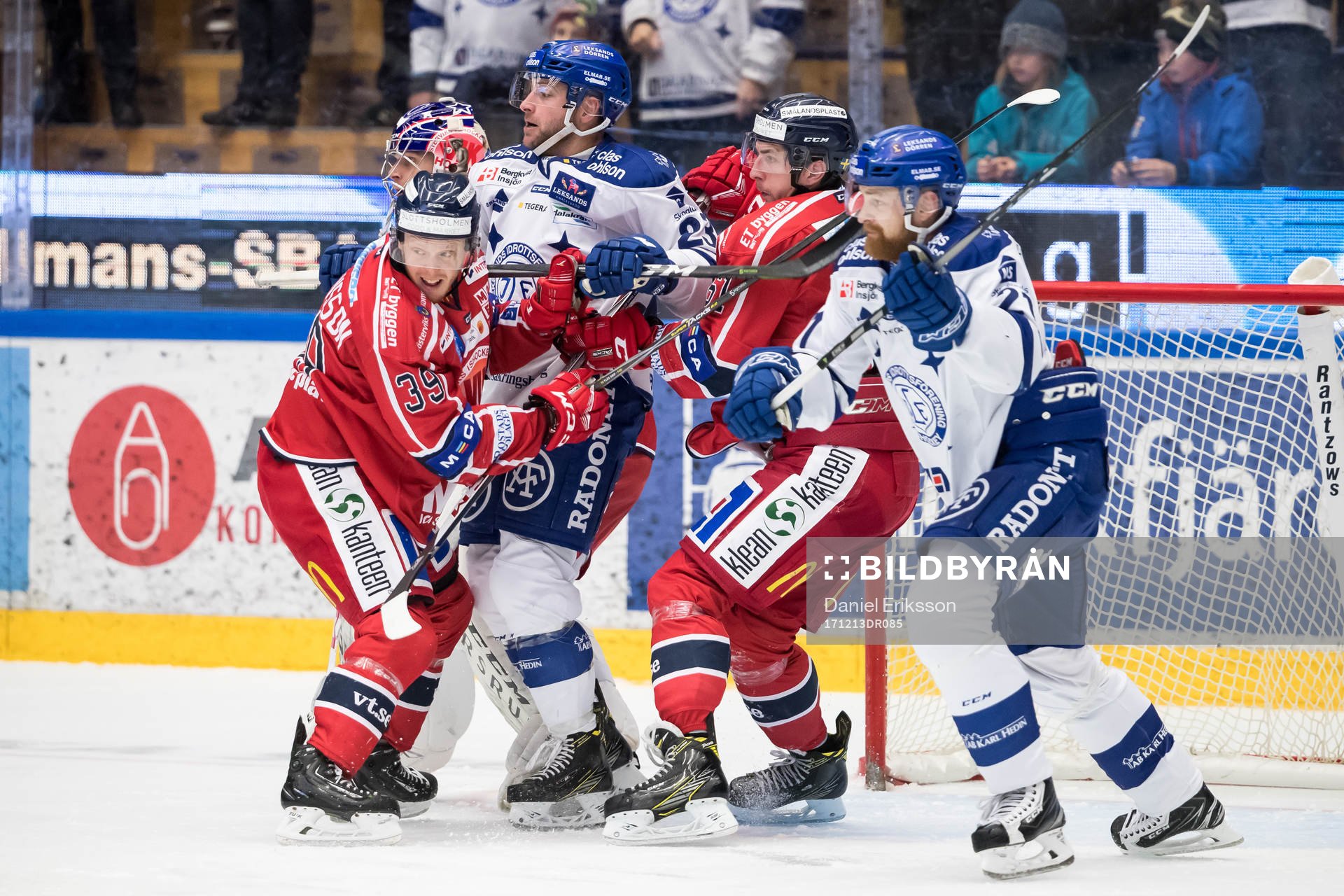 Leksands Alex Friesen och Mattias Ritola framför