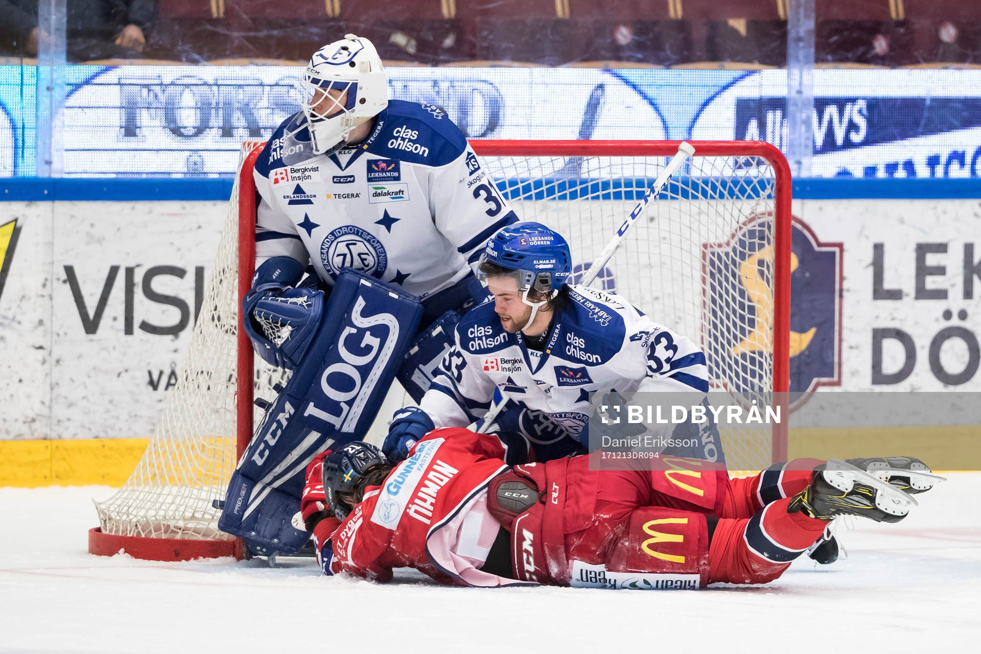 Leksands Anton Öhman och Västerviks Victor Öhman