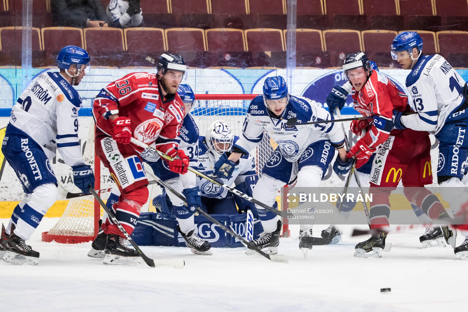 Västerviks Alexander Wiklund och Kalle Östman  framför