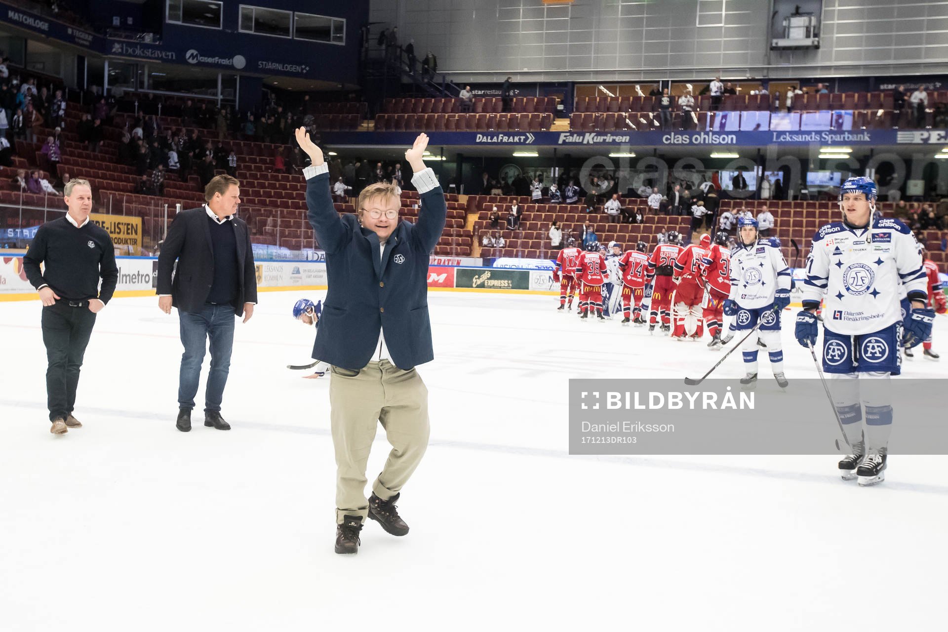 Leksands tillfällige assisterande tränare Emil Ericsson