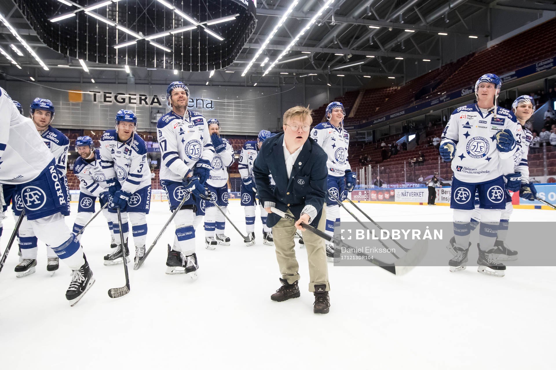 Leksands tillfällige assisterande tränare Emil Ericsson