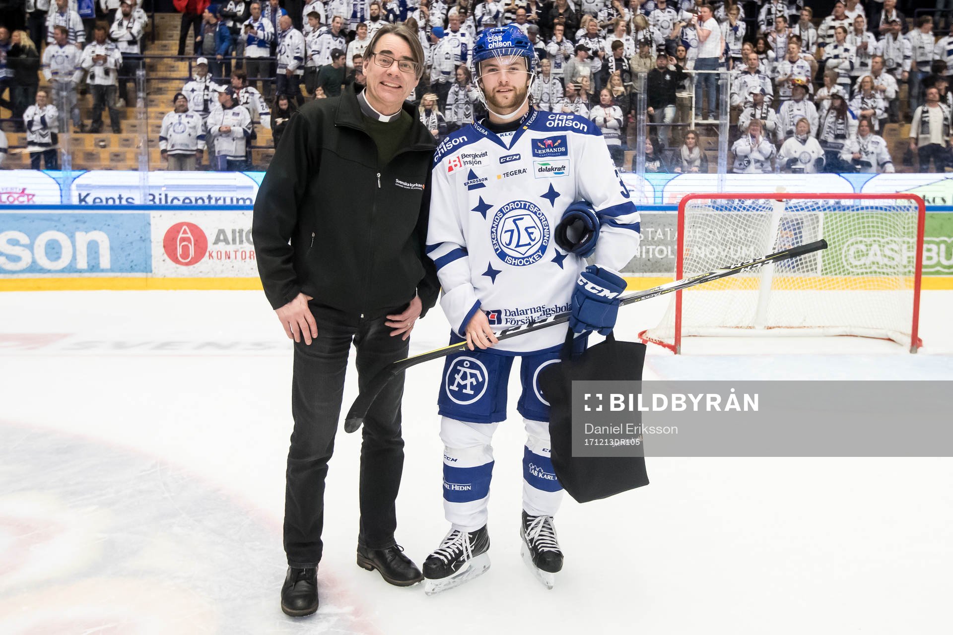 Leksands Anton Öhman utsedd till matchens lirare i