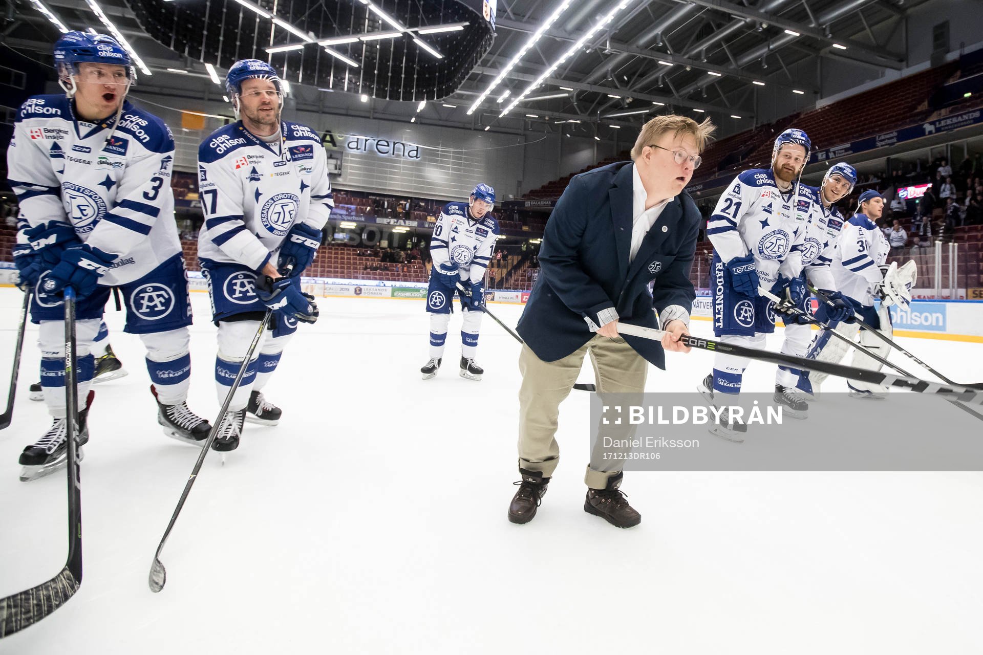 Leksands tillfällige assisterande tränare Emil Ericsson