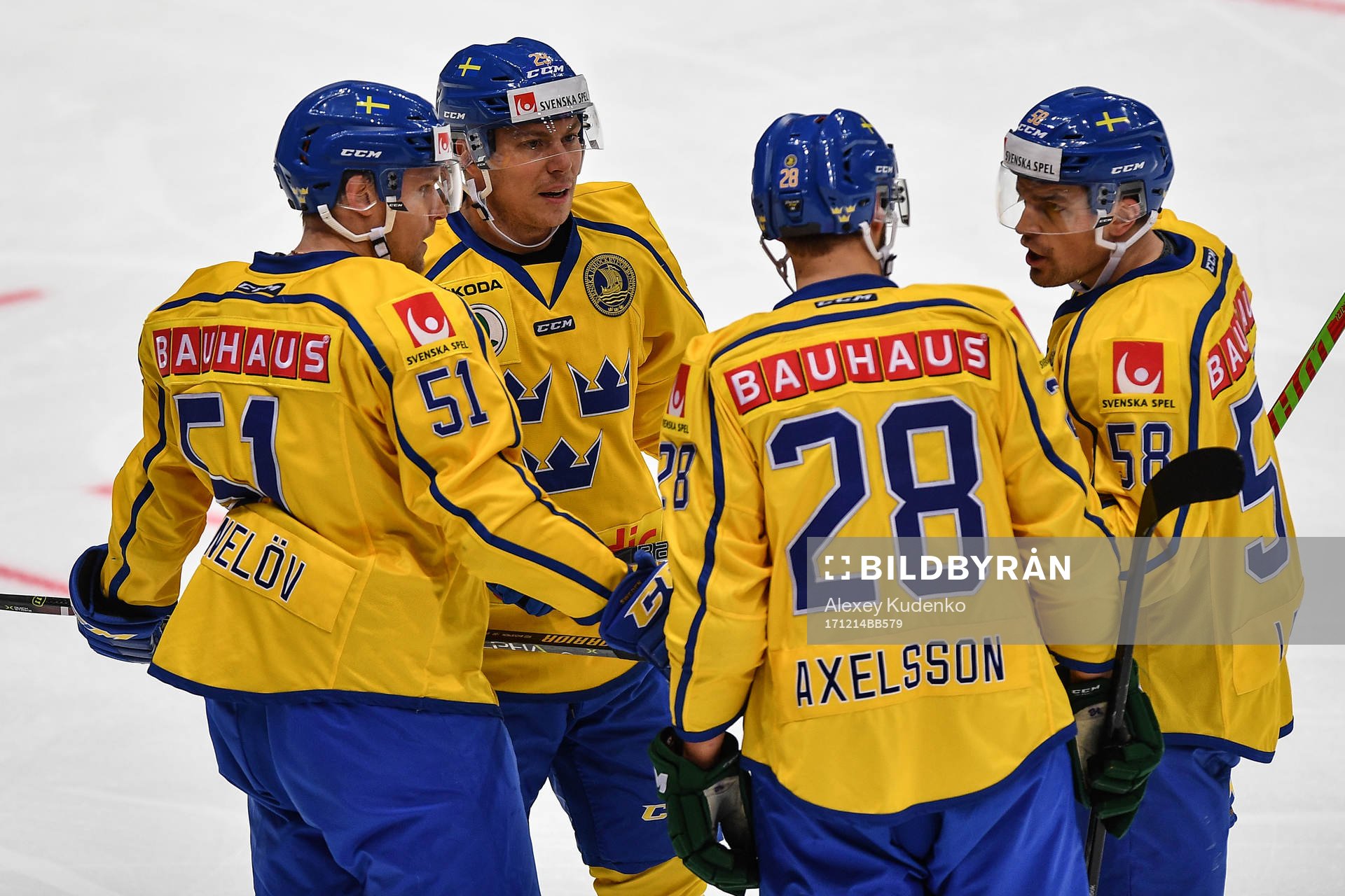The Channel One Cup match between the Russian and Sweden