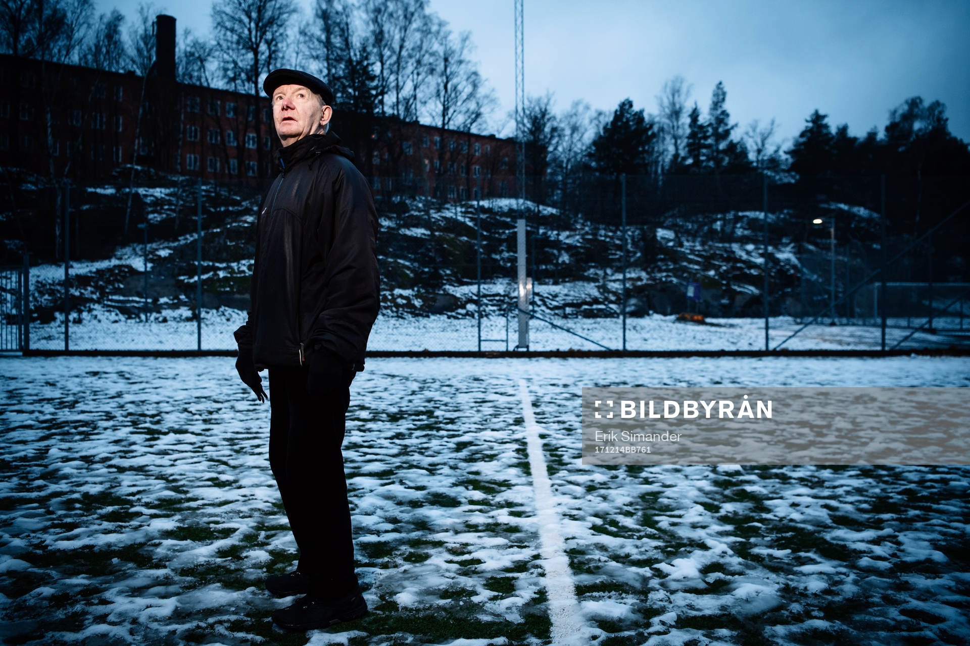 Tord Grip porträtteras på Hjorthagens IP