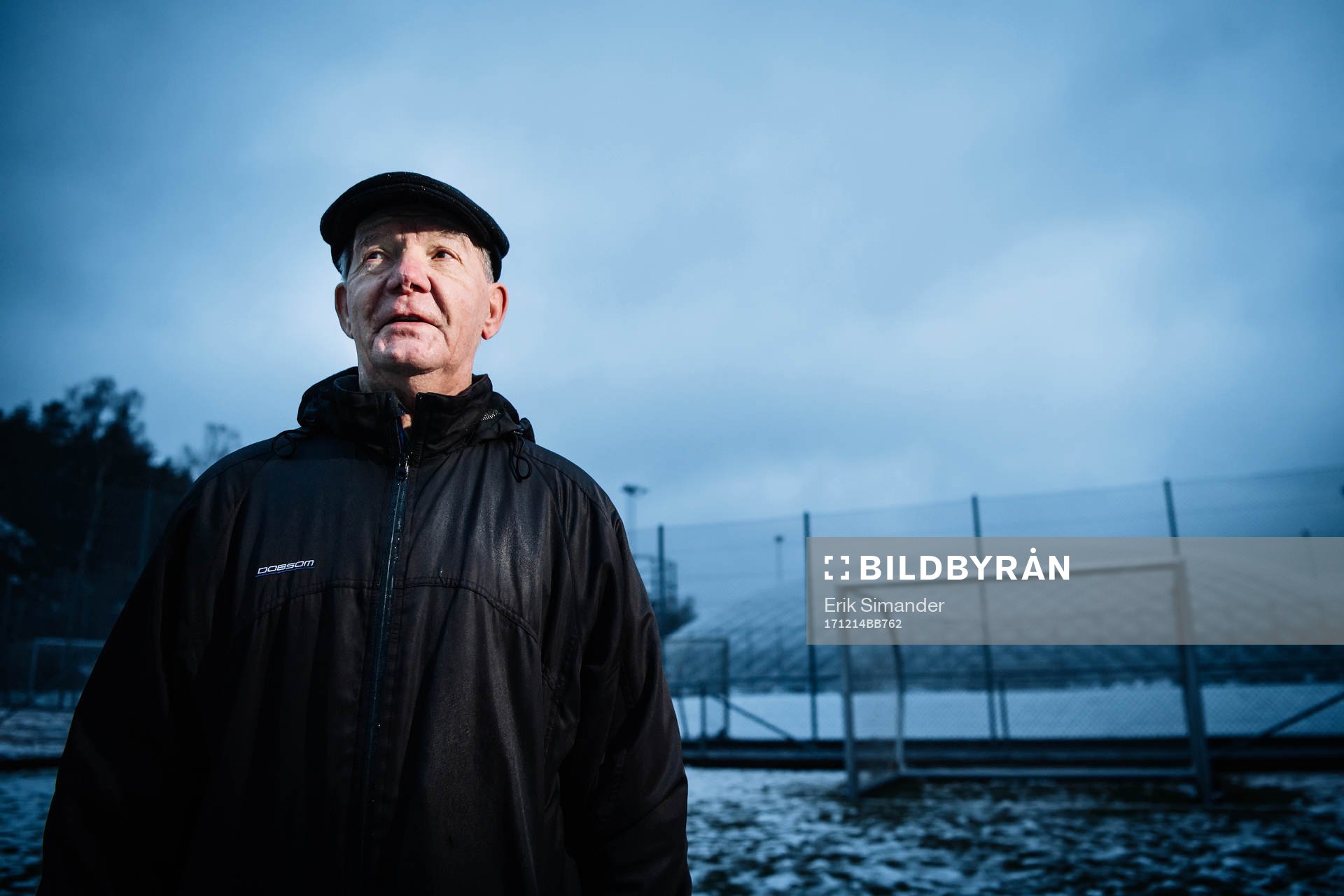 Tord Grip porträtteras på Hjorthagens IP