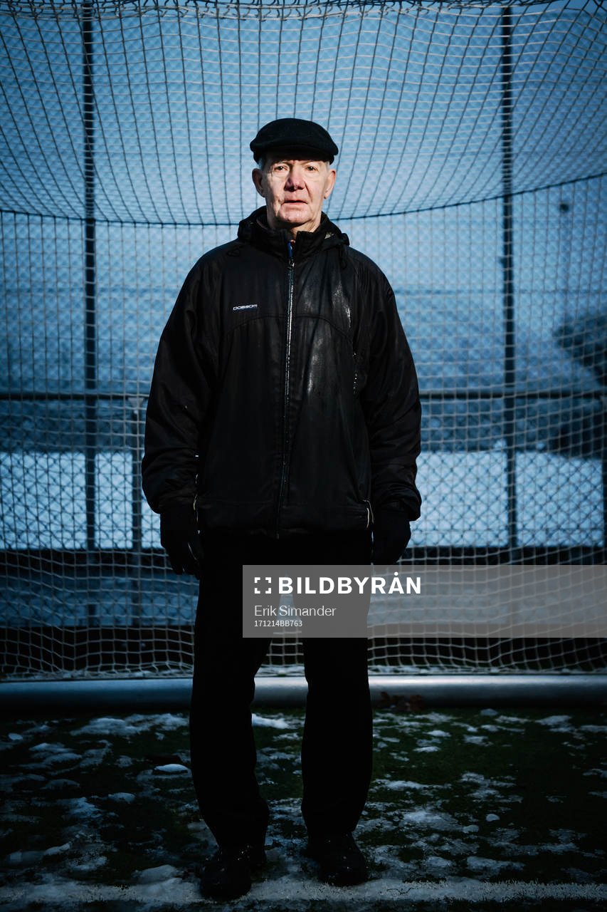 Tord Grip porträtteras på Hjorthagens IP