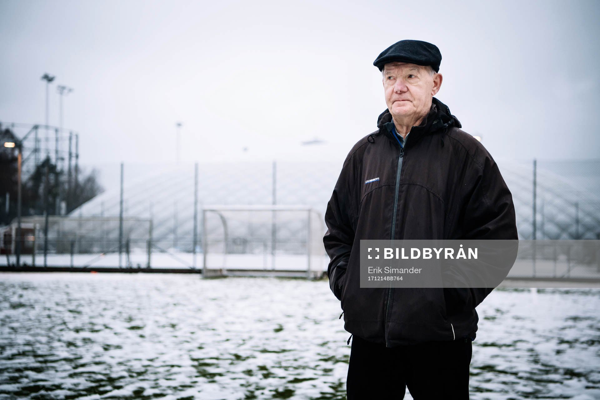 Tord Grip porträtteras på Hjorthagens IP