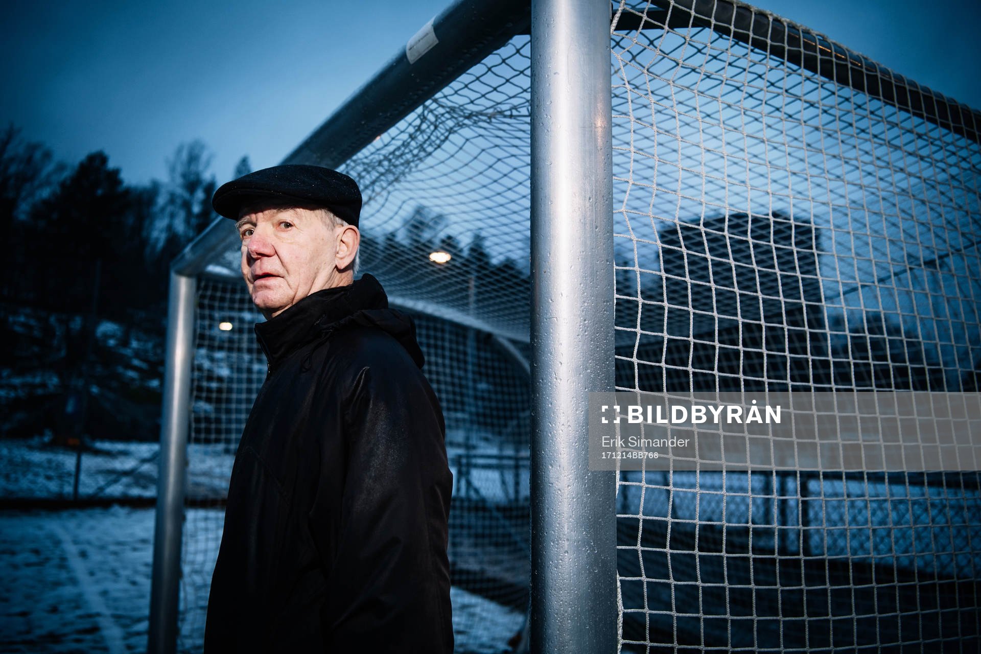 Tord Grip porträtteras på Hjorthagens IP
