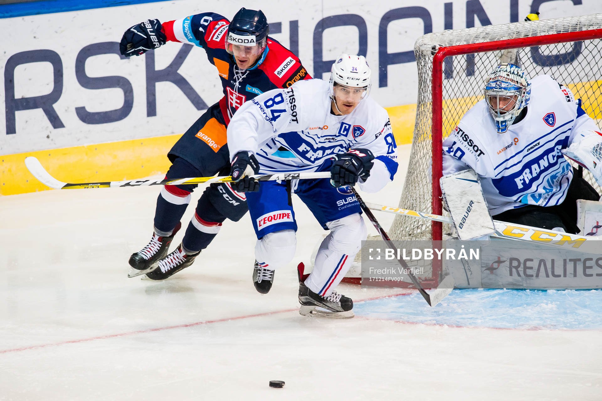 Matej Paulovic of Slovakia and Kevin Hecquefeuille of