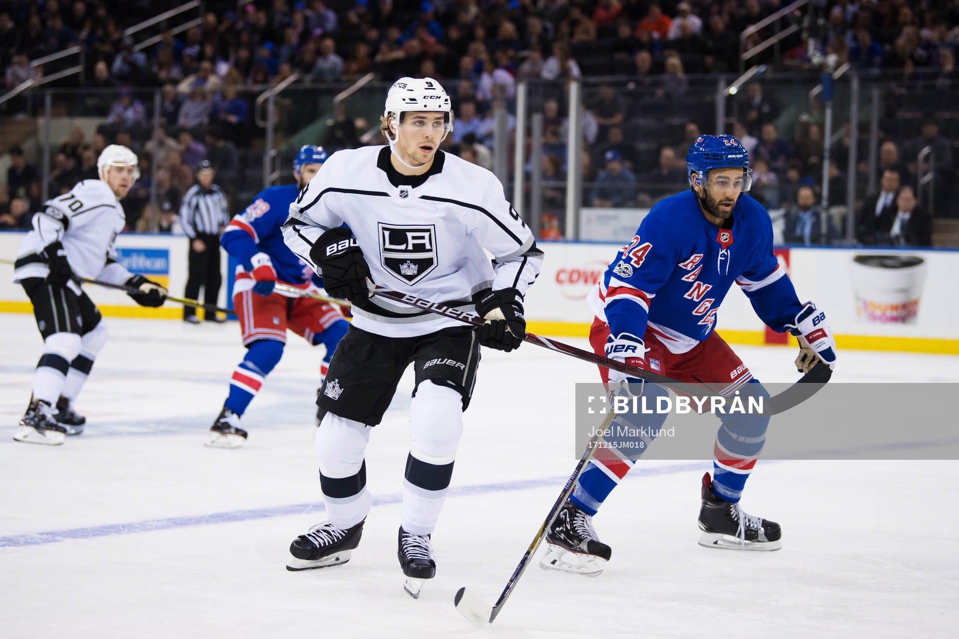 Kings Adrian Kempe och Rangers Boo Nieves
