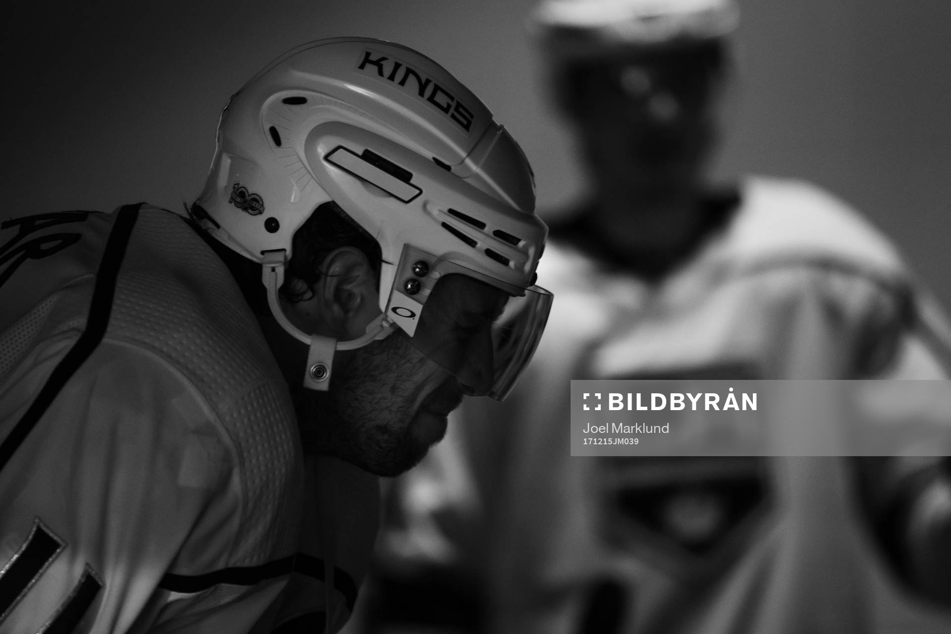 Kings Anze Kopitar i spelargången