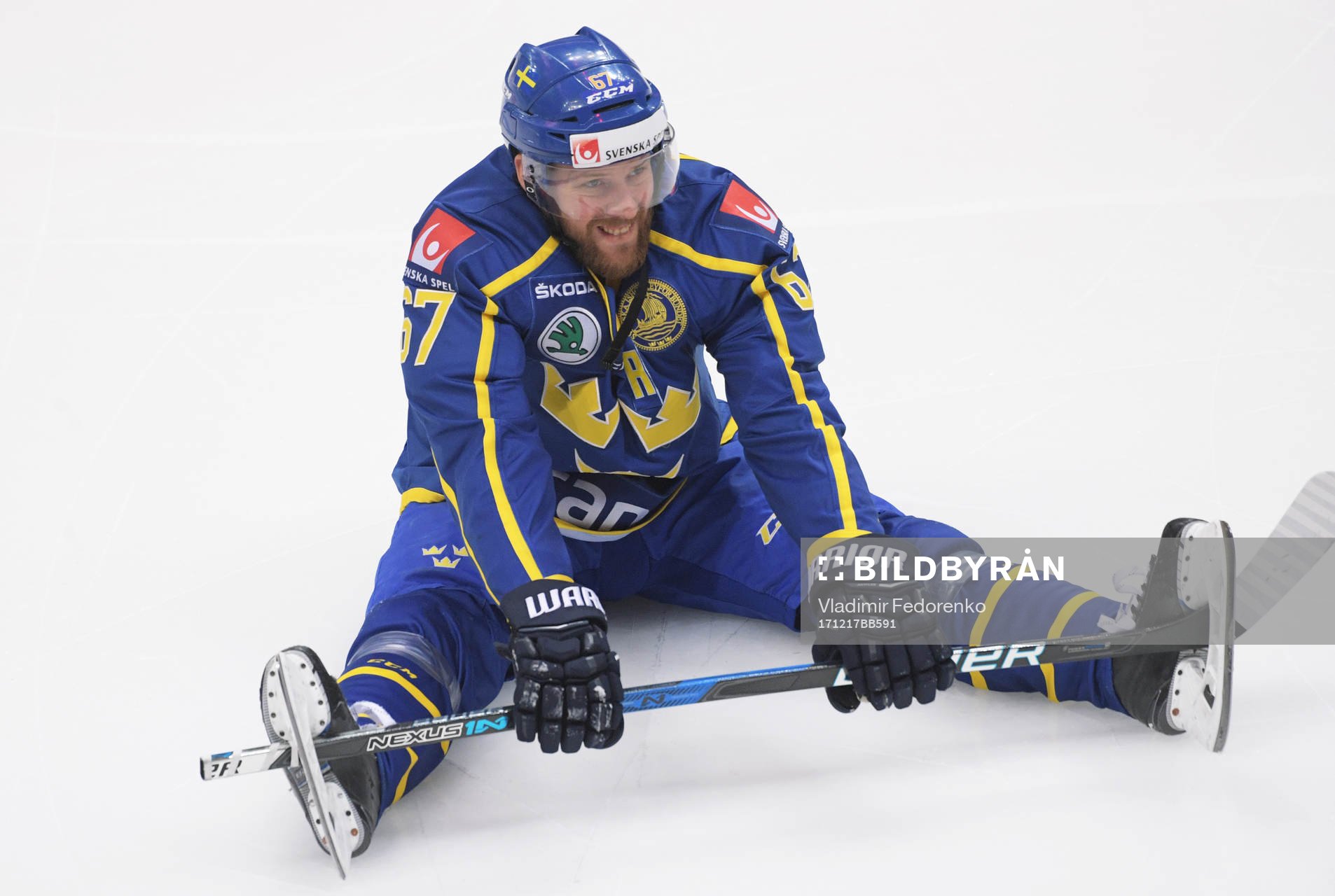 The Channel One Cup match between the Sweden and Czech