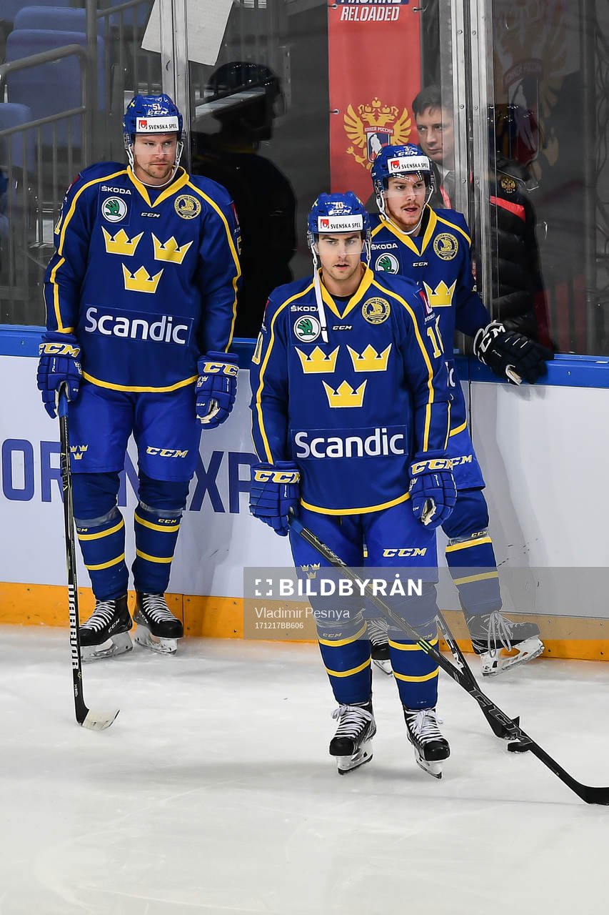 The Channel One Cup match between the Sweden and Czech