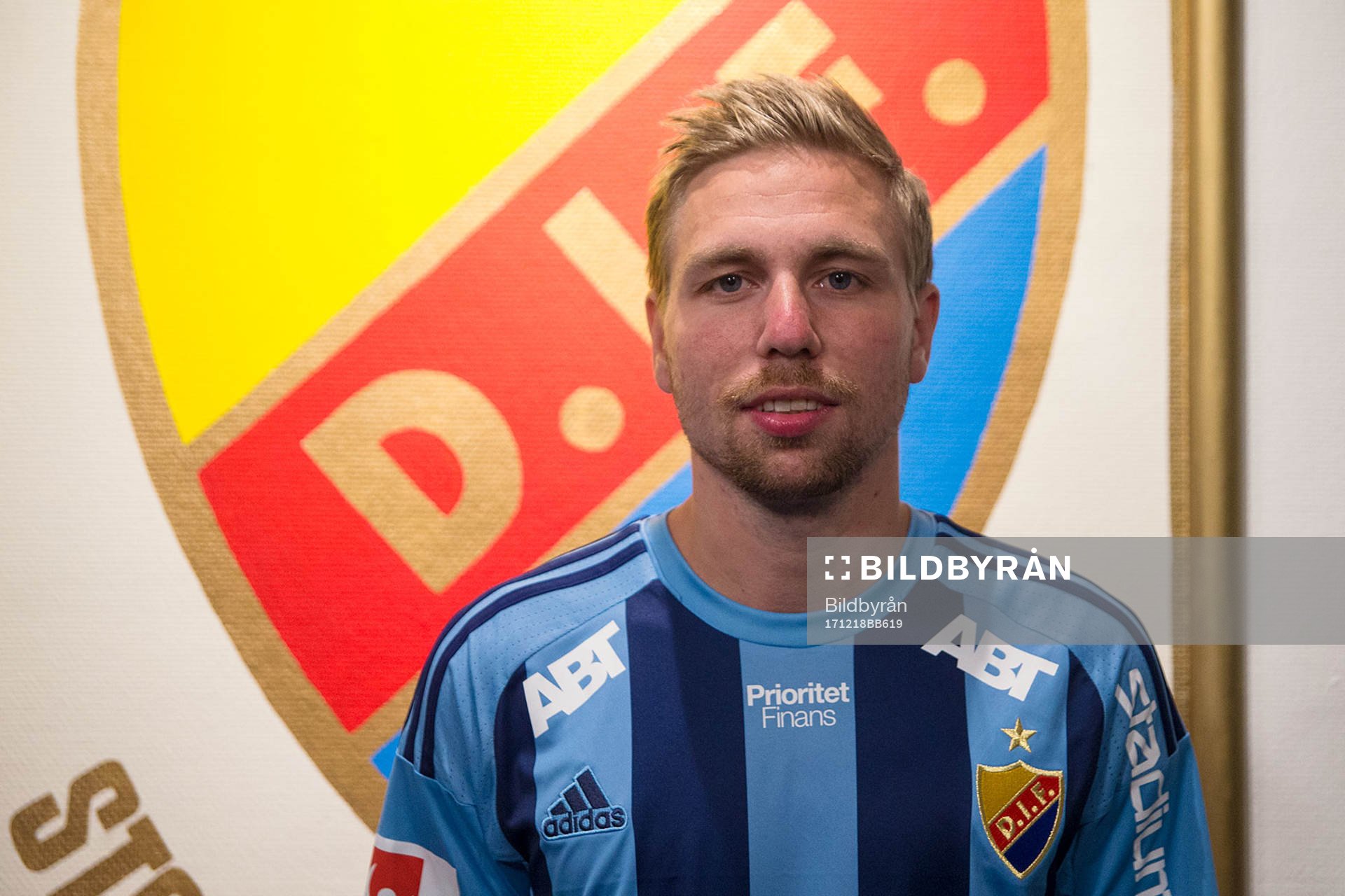 Djurgårdens nyförvärv Jonathan Ring ses på en
