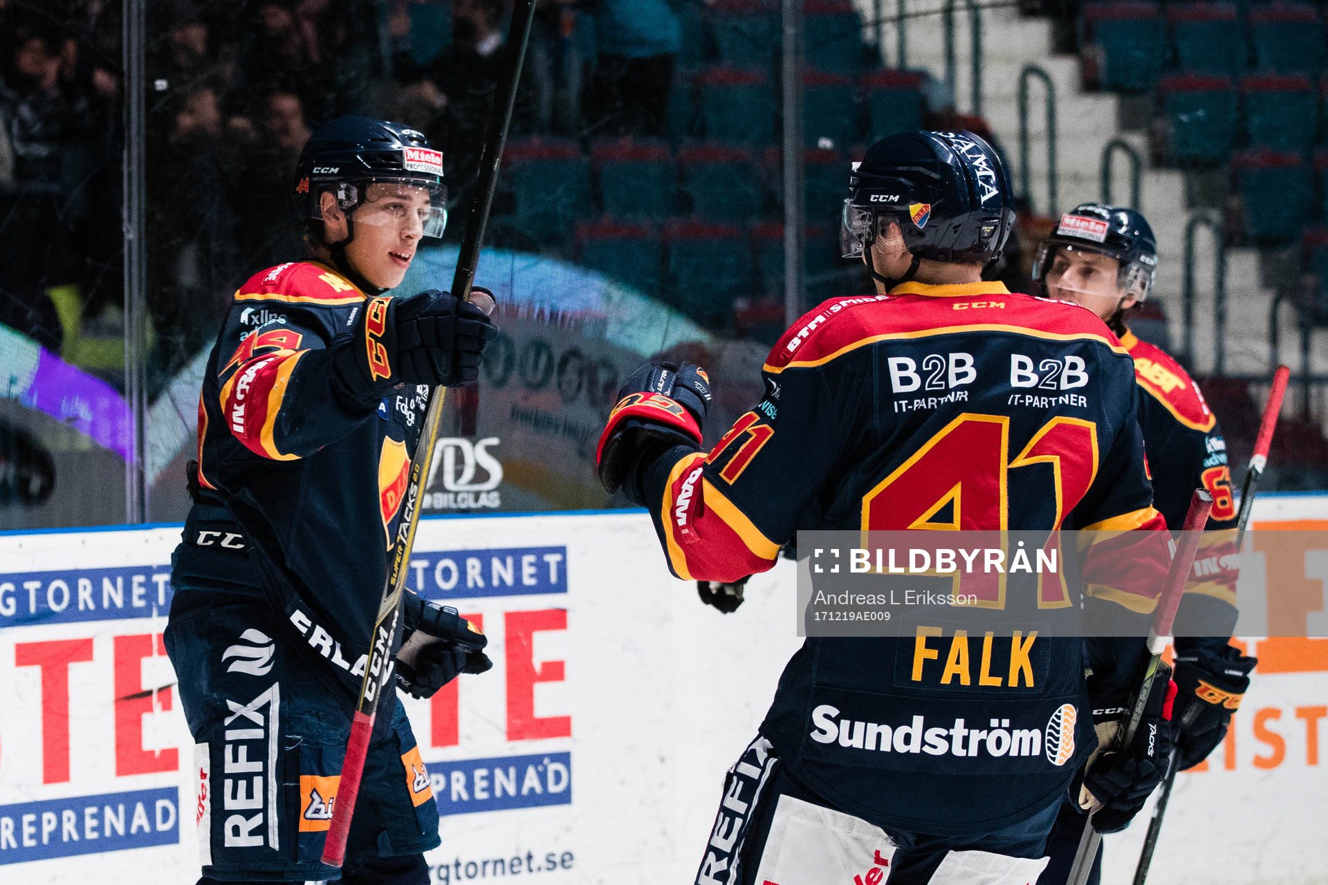 Djurgårdens Lukas Vejdemo jublar