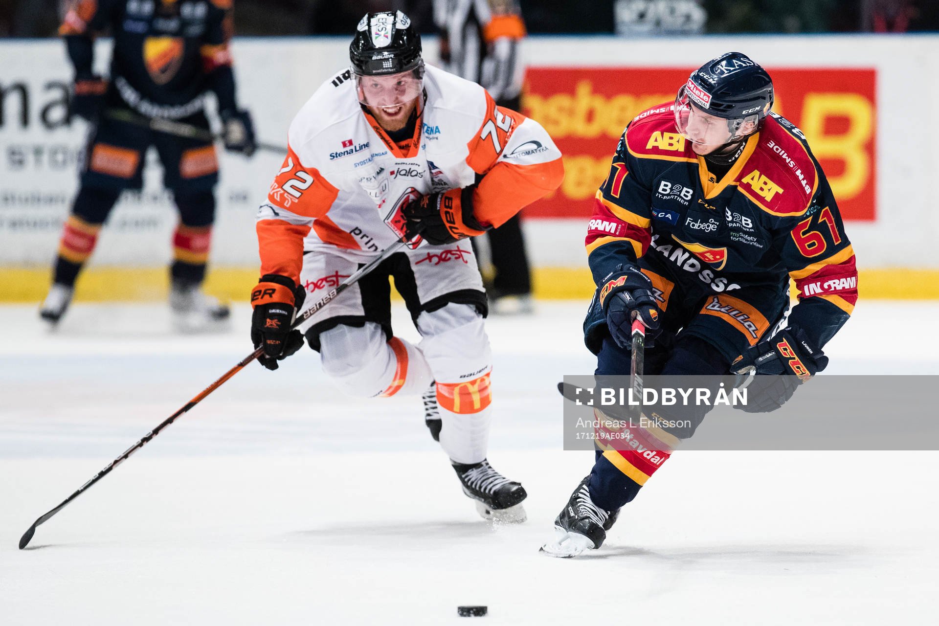 Karlskronas Joachim Rohdin och Djurgårdens Markus Ljungh