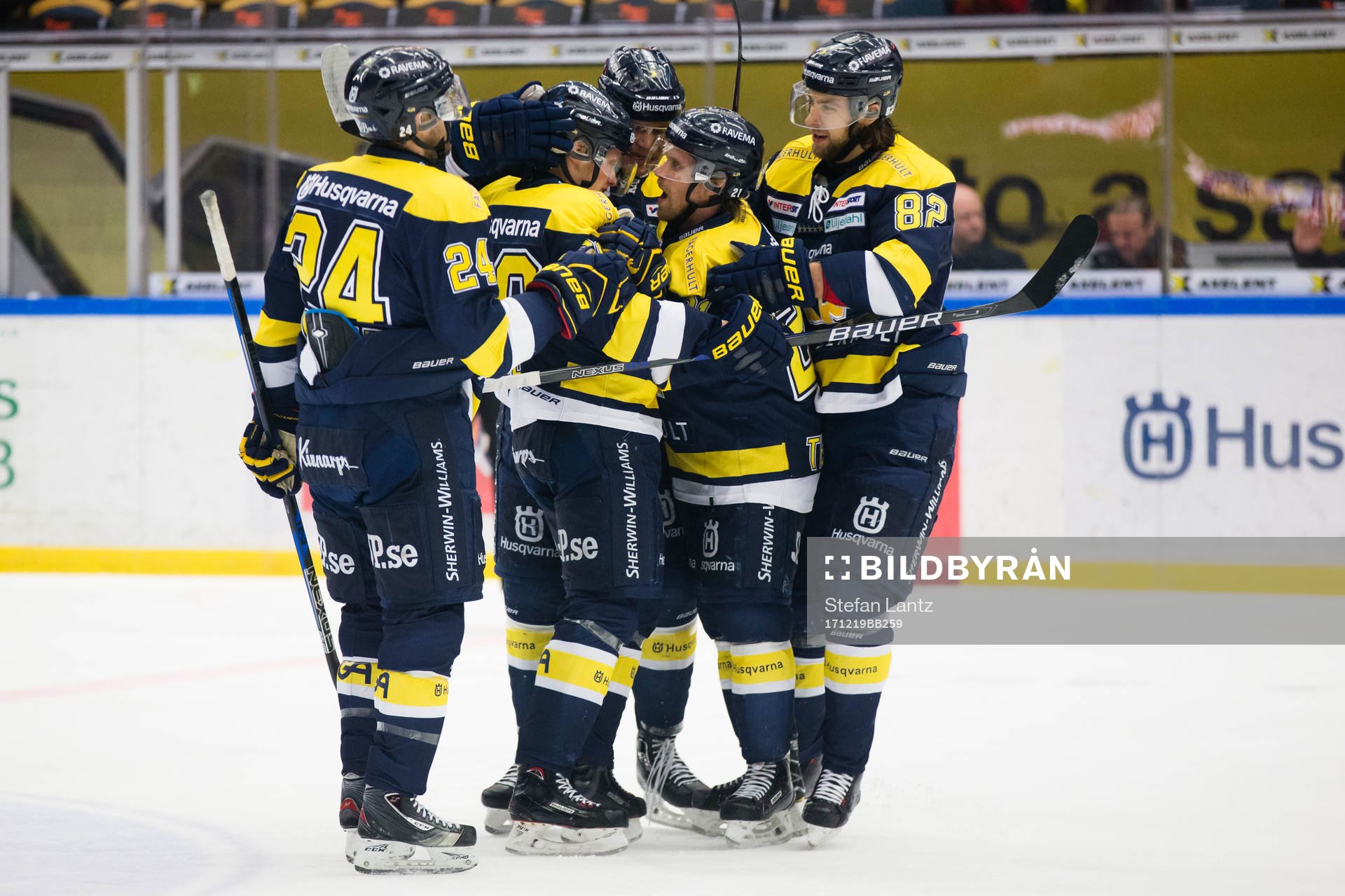 s Stefan Elliott, Lawrence Pilut, Max Wärn, Mattias