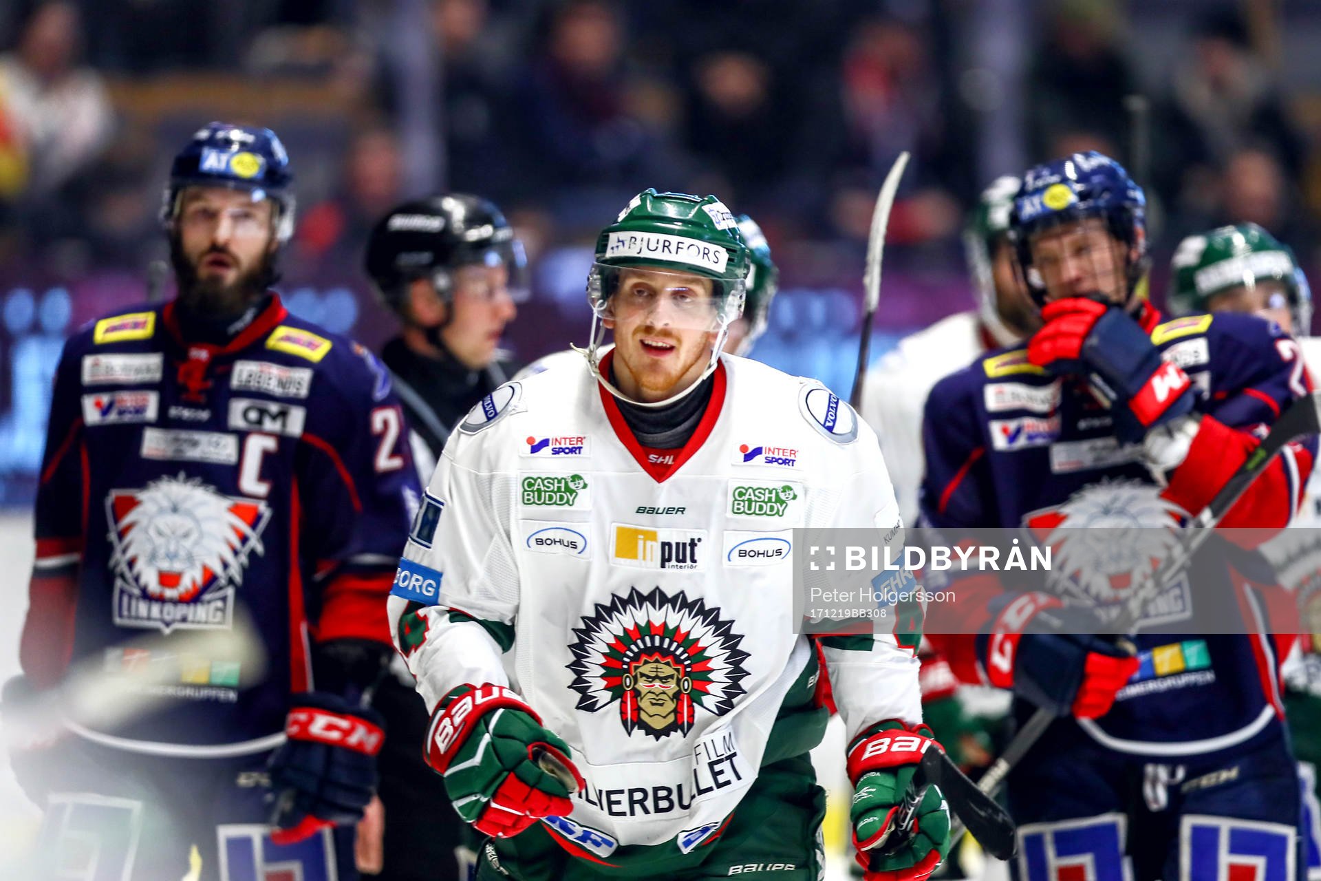 Frölundas Pontus Widerström jublar