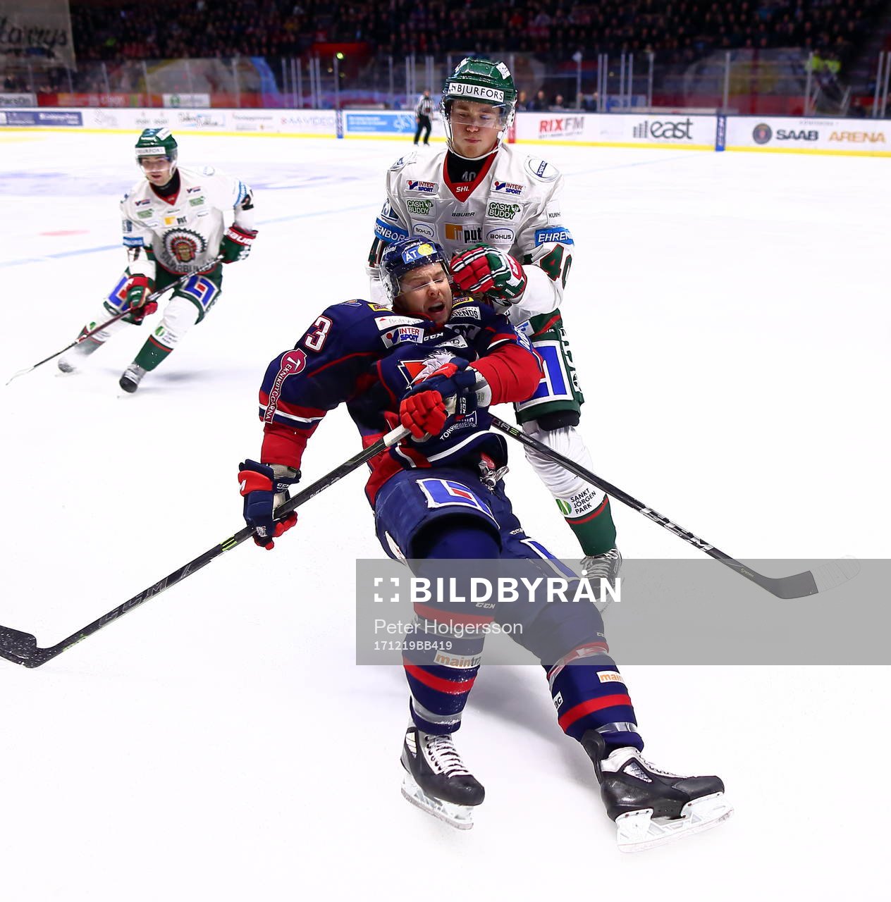 Linköpings Andrew Gordon, Frölundas Joel Mustonen