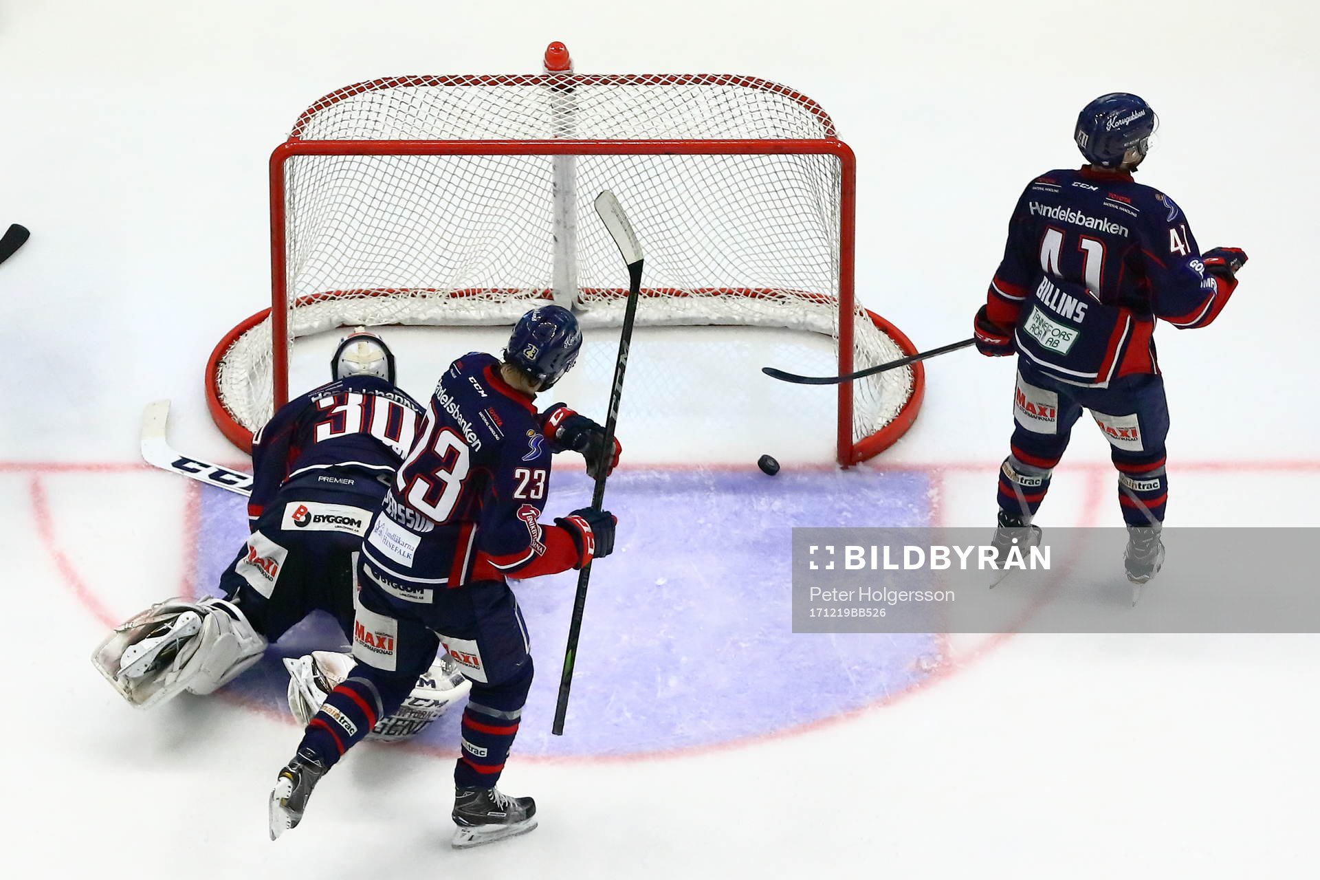 Mål 0-1 av Frölundas Max Friberg förbi Linköpings