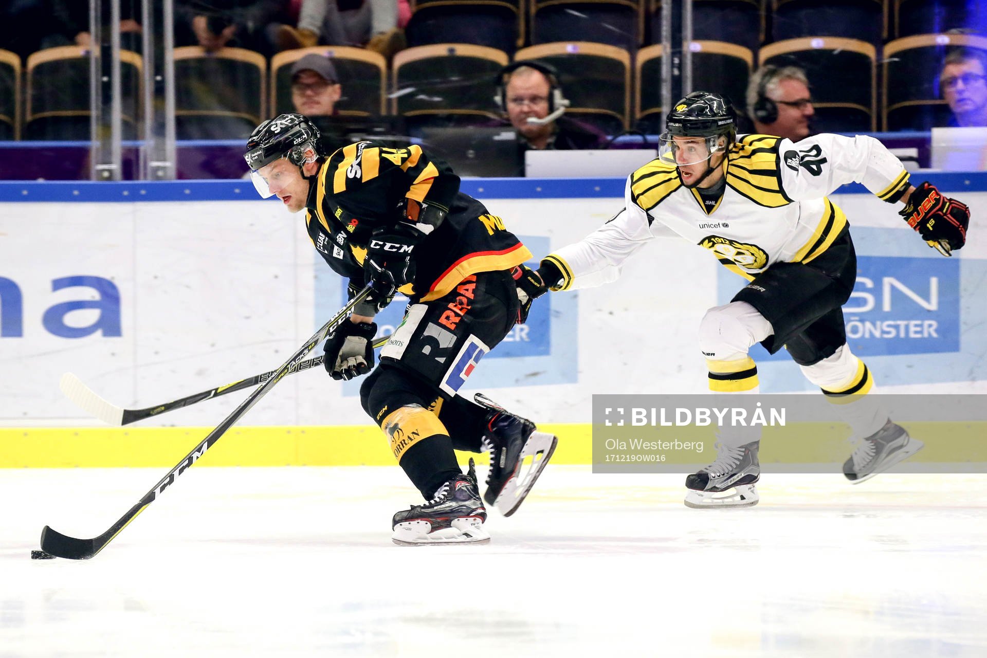 Skellefteås Oscar Möller och Brynäs Jesper Jensen