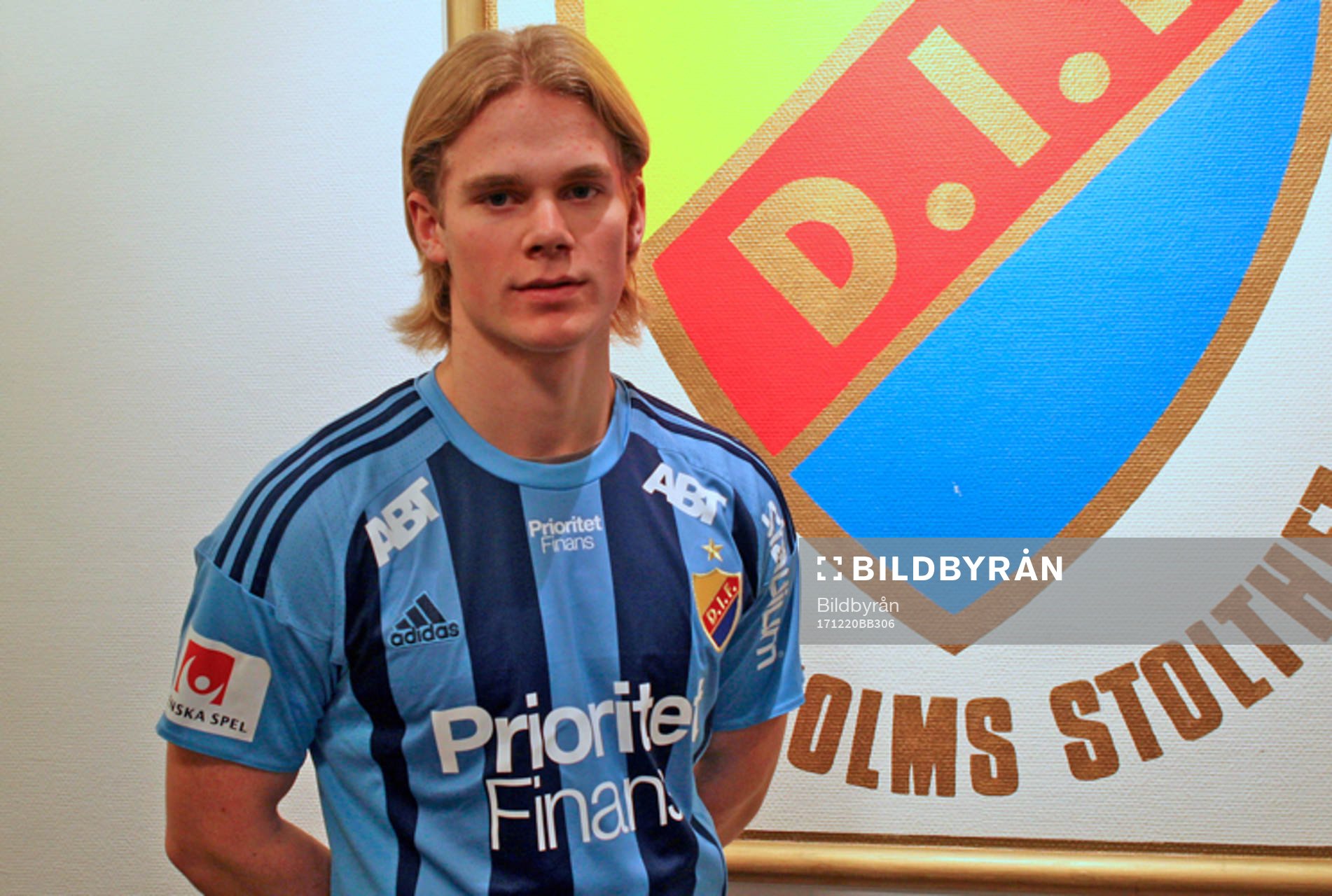 Djurgårdens nyförvärv Hampus Finndell ses på en