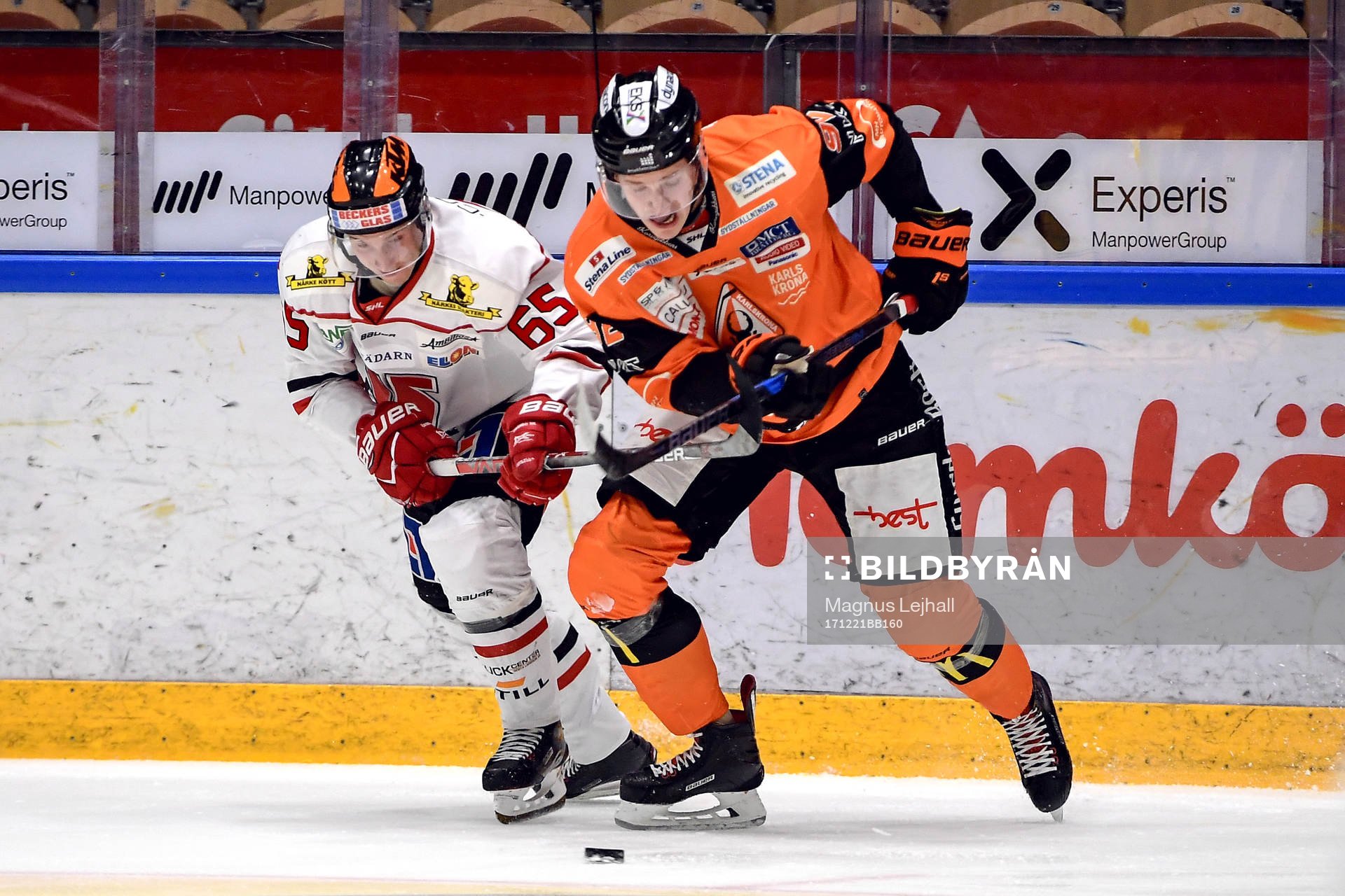 Karlskronas Henrik Törnqvist och Örebros Sakari Manninen