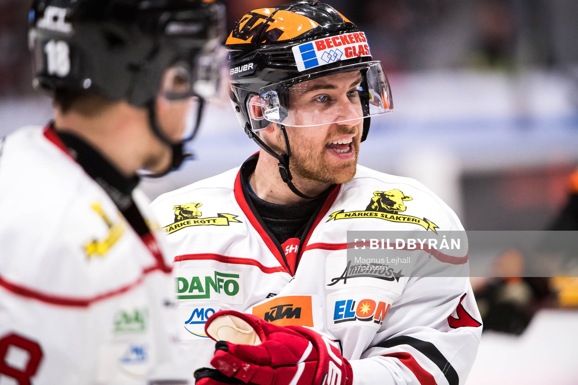 Örebros Tylor Spink  reagerar