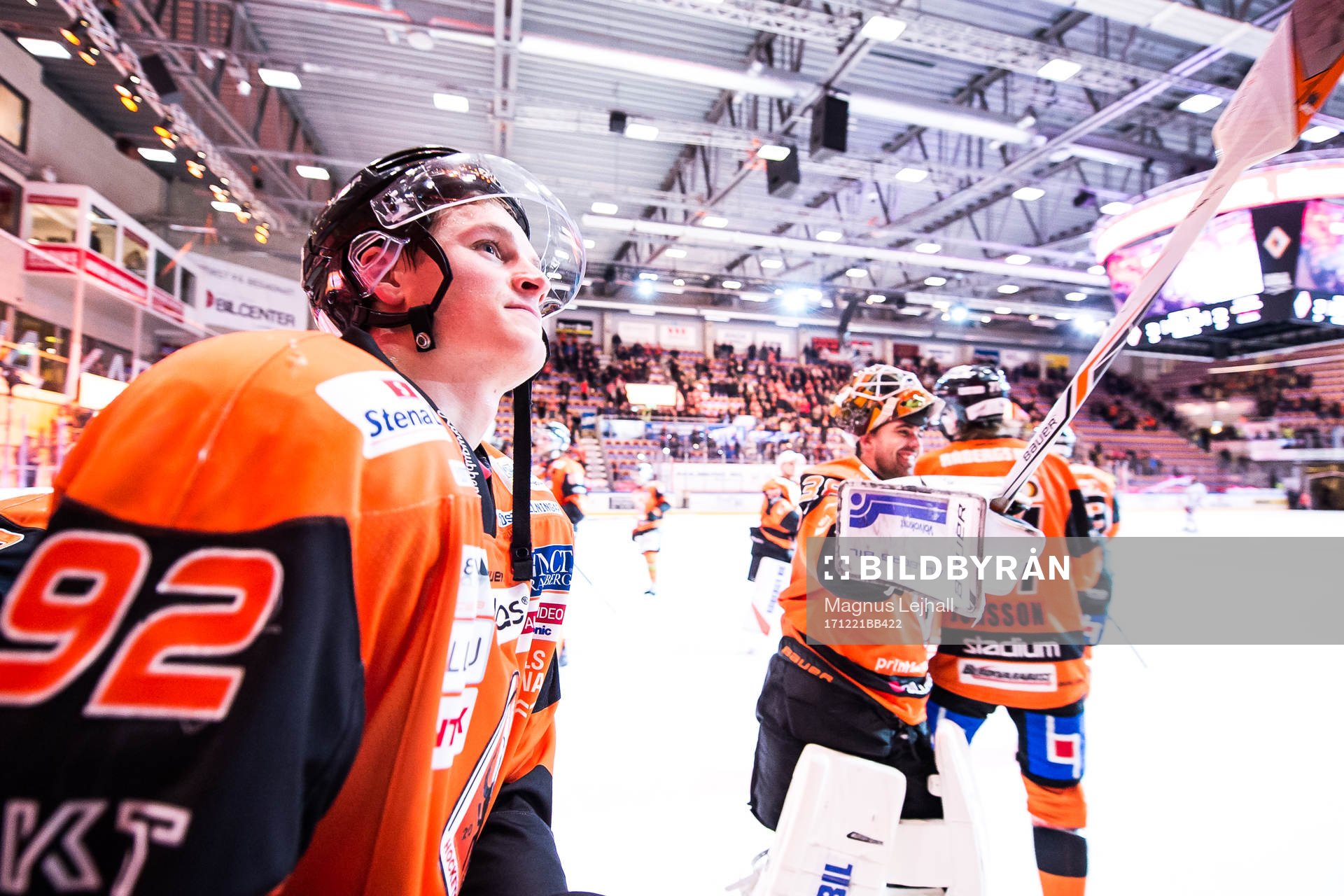 Karlskronas Henrik Törnqvist jublar