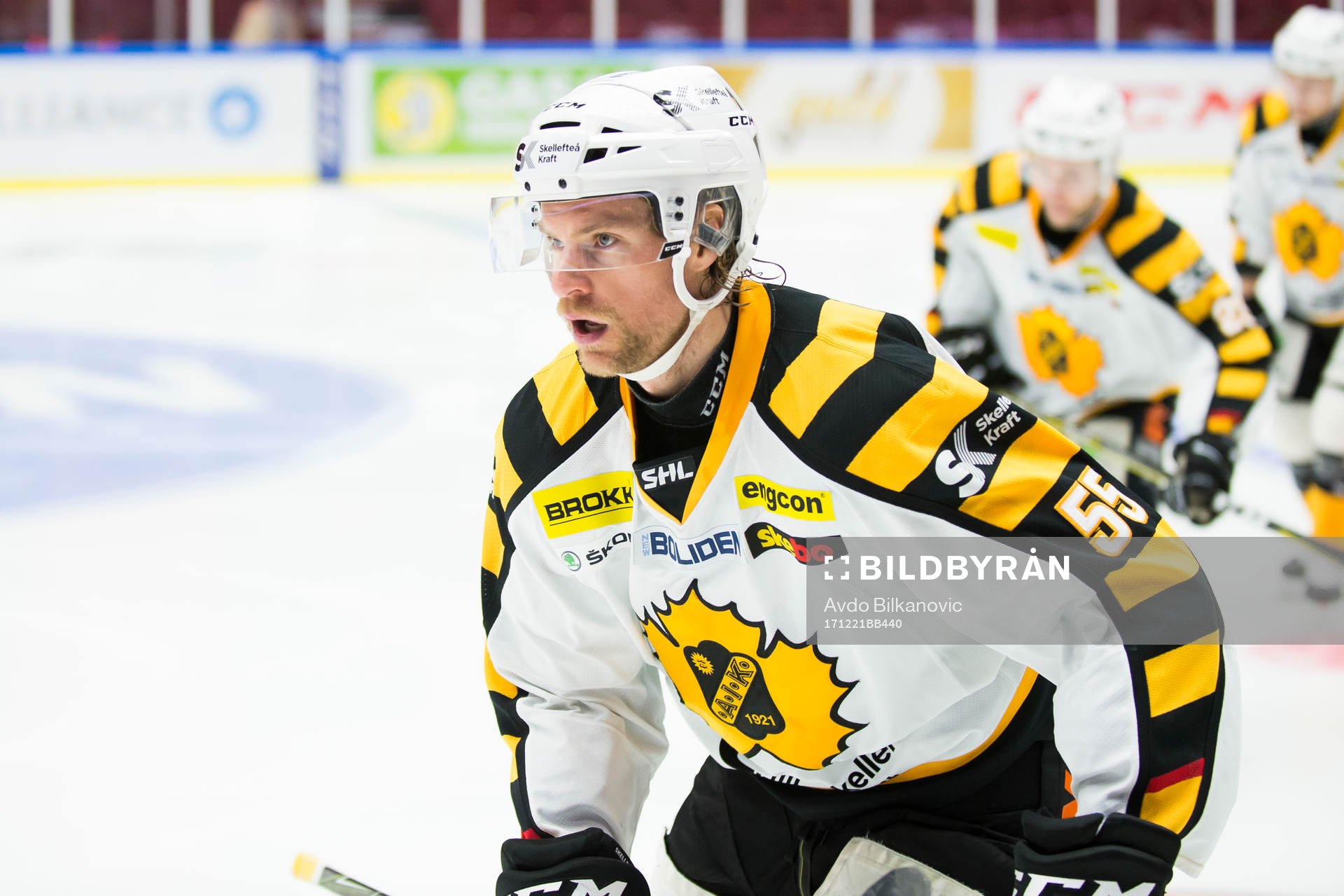 Skellefteås Michael Kostka jublar