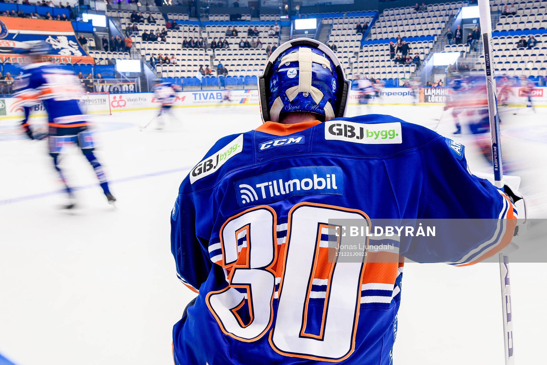 Växjös målvakt Viktor Fasth