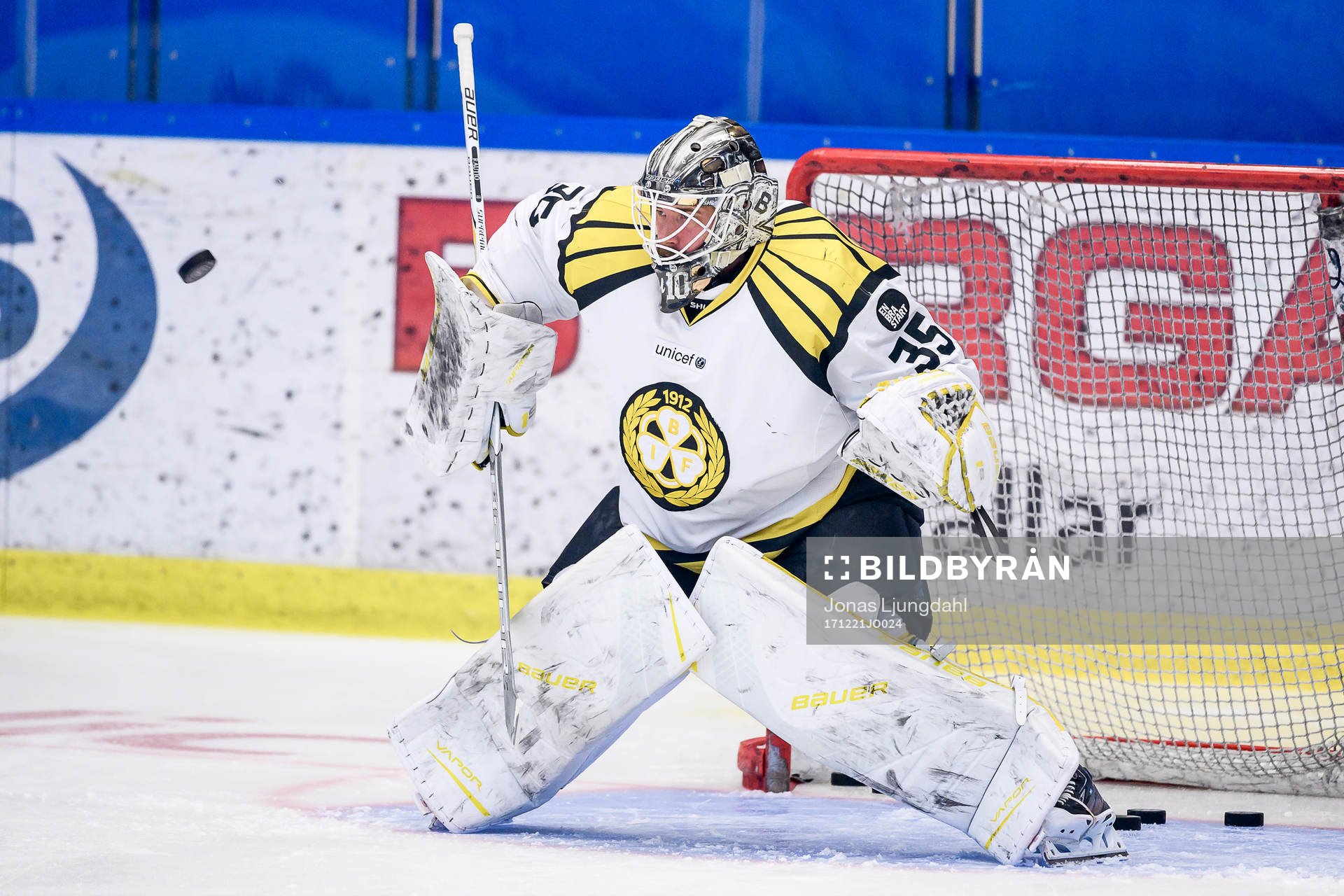 Brynäs målvakt David Rautio