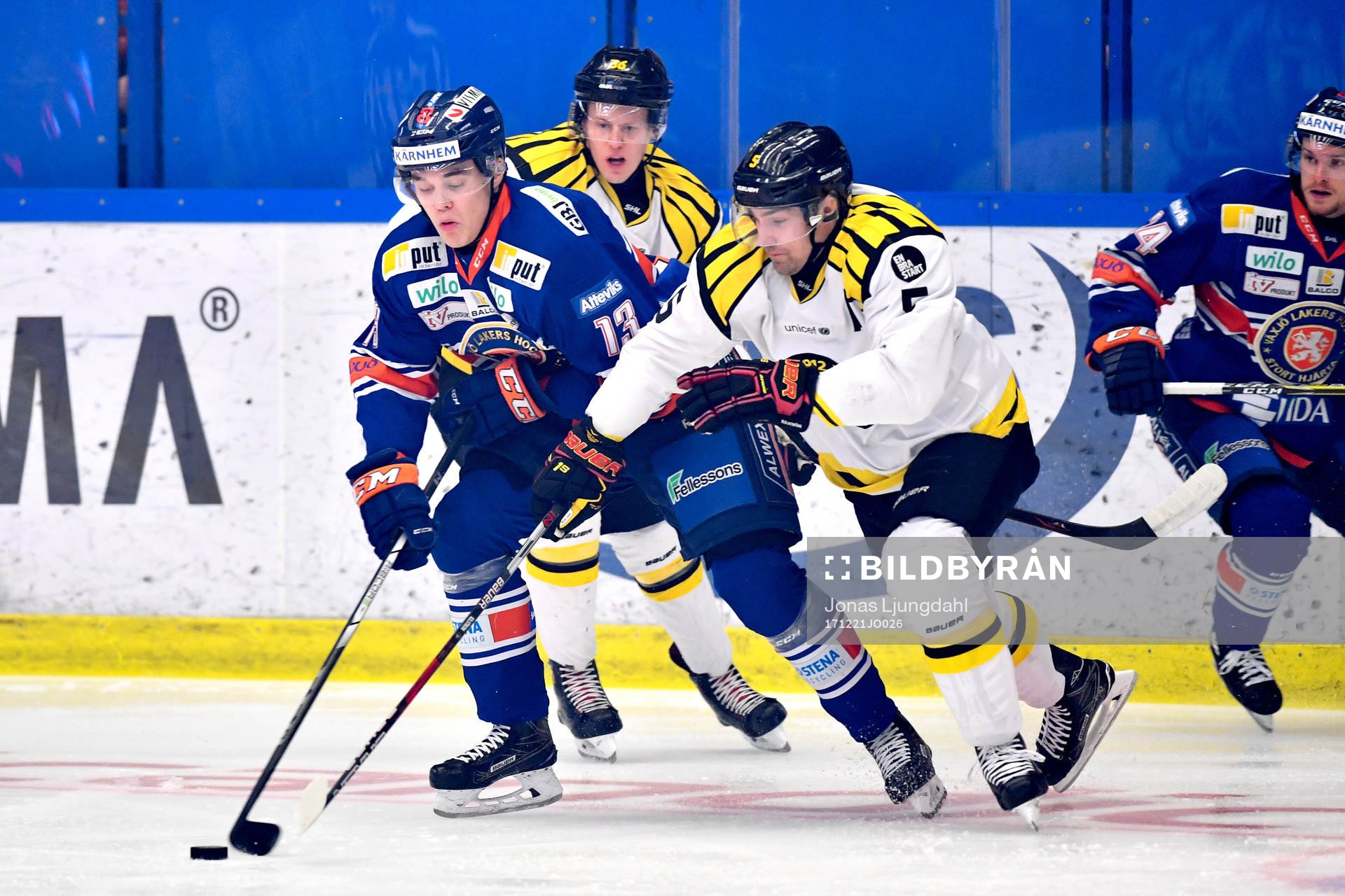 Växjös Axel Sundberg och Brynäs Lukas Kilström