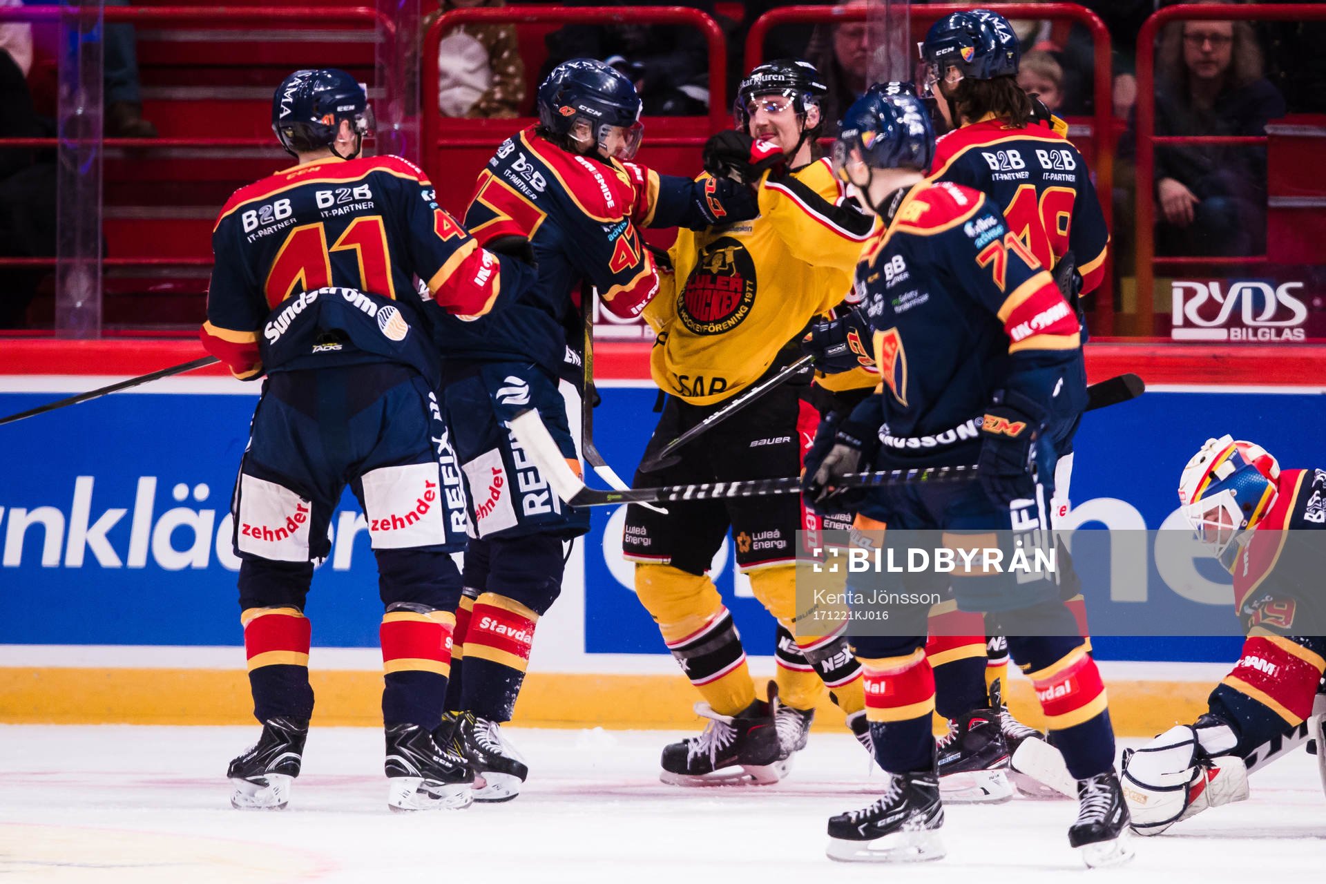 Luleås Anton Hedman i bråk med Djurgårdens Linus
